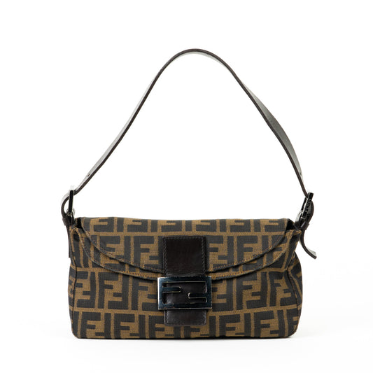 Fendi Zucca Baguette Brown - St. Luxe