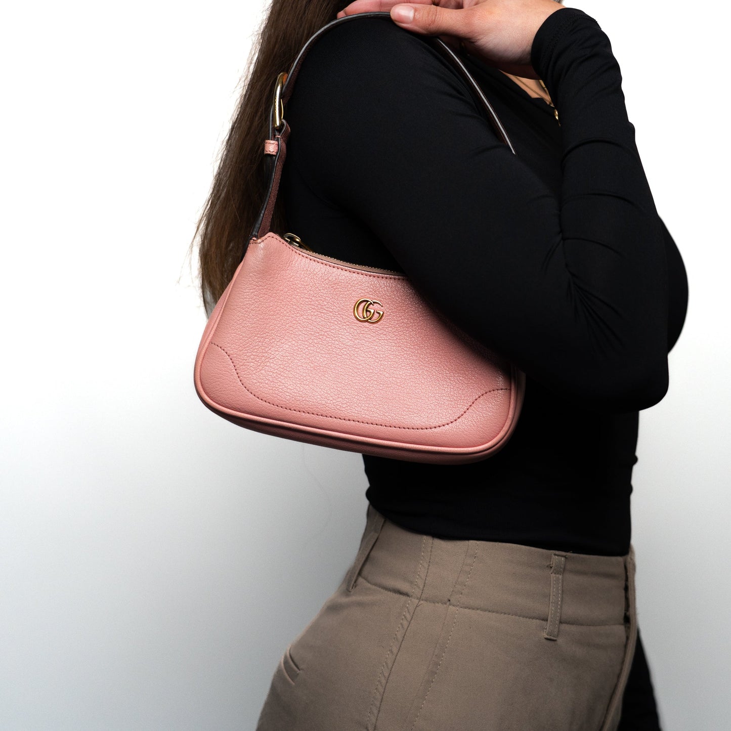 Gucci Aphrodite Pink Leather - St. Luxe