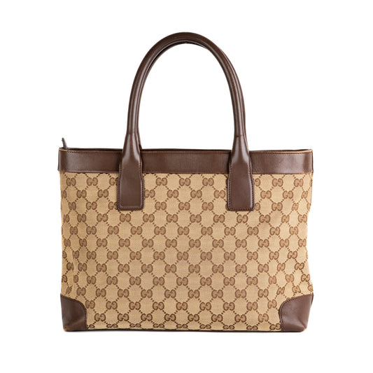 Gucci Canvas Tote Bag - St. Luxe