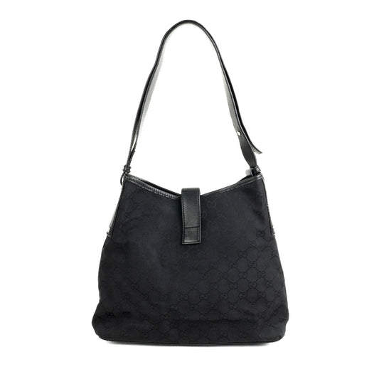 Gucci GG Canvas Pistol Lock Shoulder Bag - St. Luxe