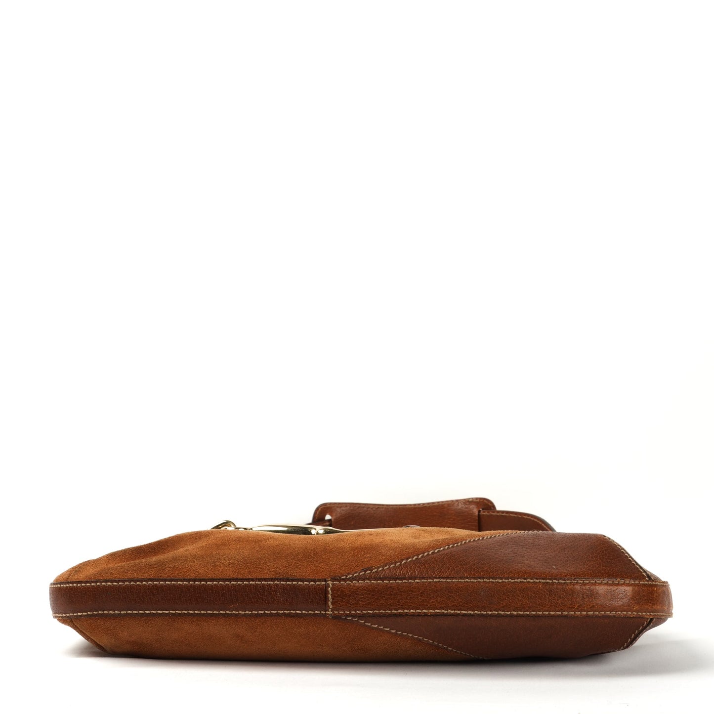 Gucci Horsebit Hasler Hobo - Brown Leather Shoulder Bag - St. Luxe