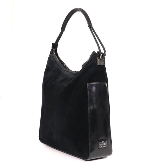 Gucci Suede Hobo Shoulder Bag