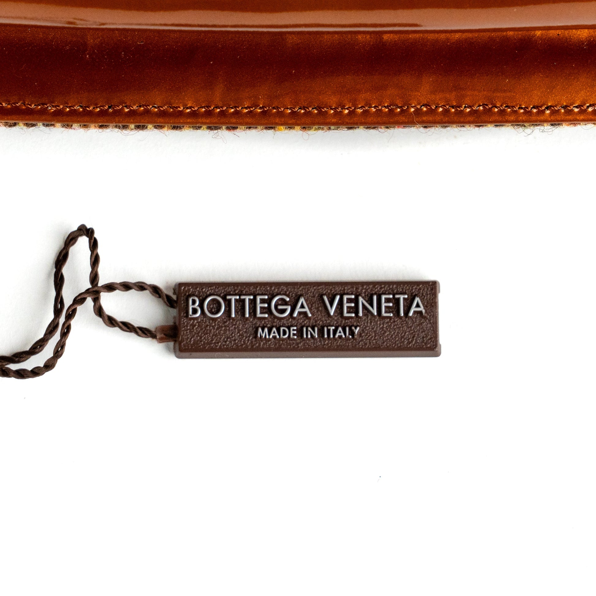 Bottega Veneta Vintage Tweed and Leather Shoulder Bag - St. Luxe