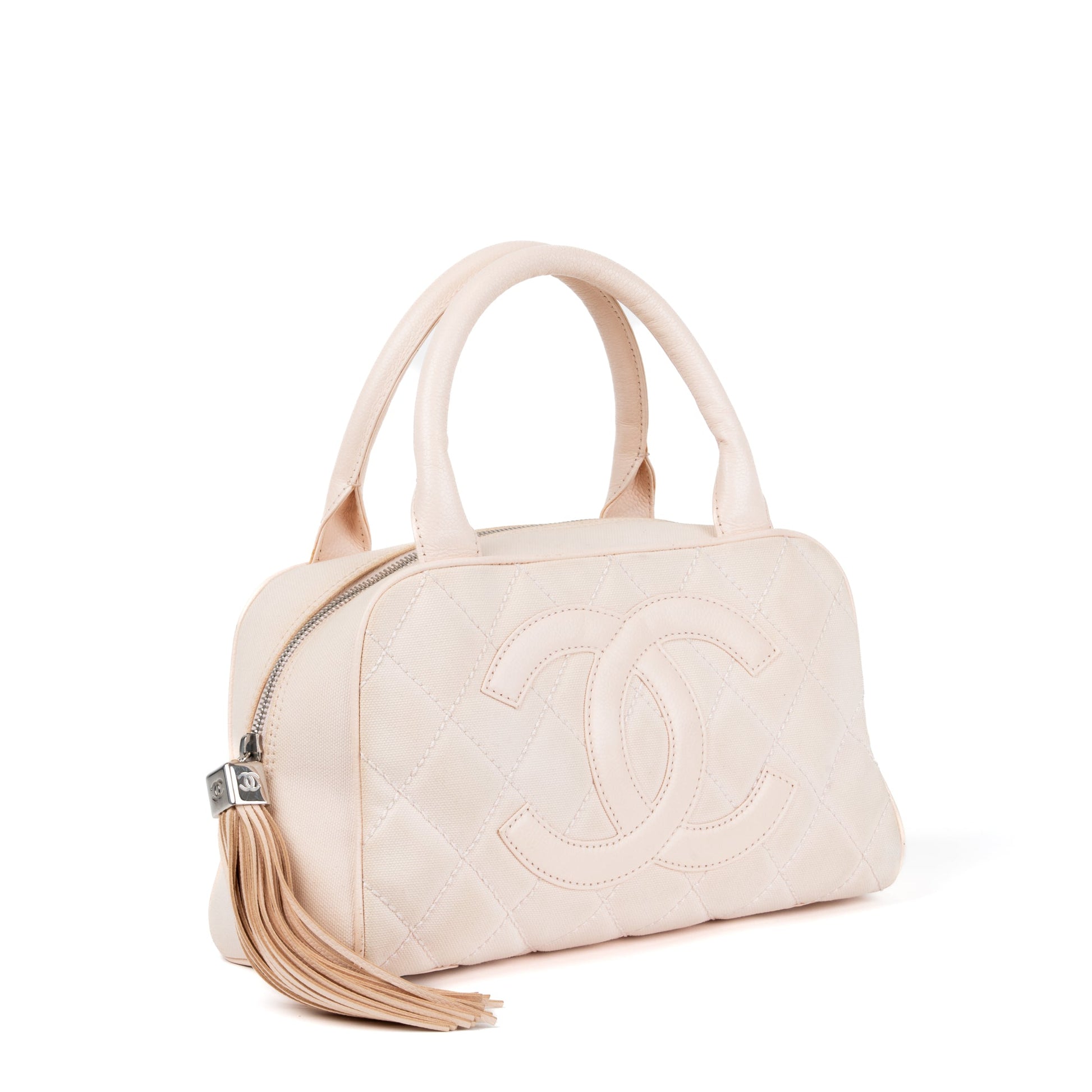 Chanel Caviar Bowler Handbag - St. Luxe