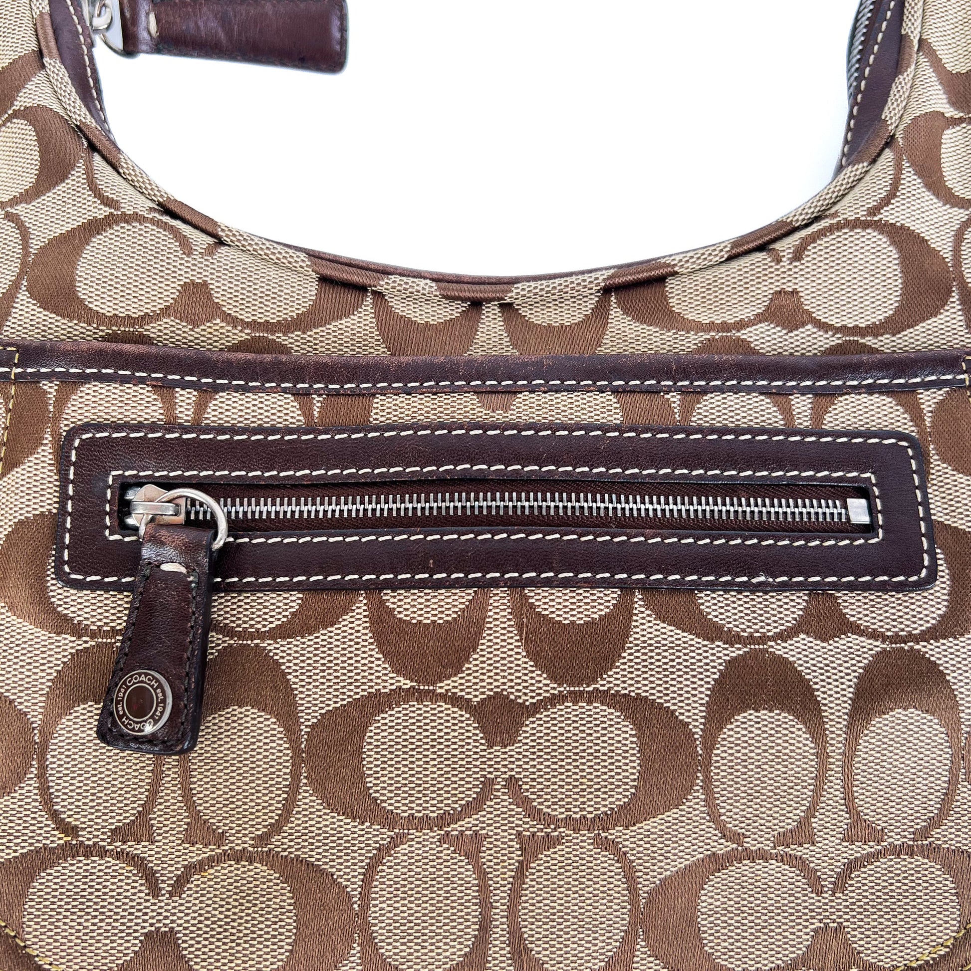 Coach Signature Sufflette Shoulder Bag - St. Luxe