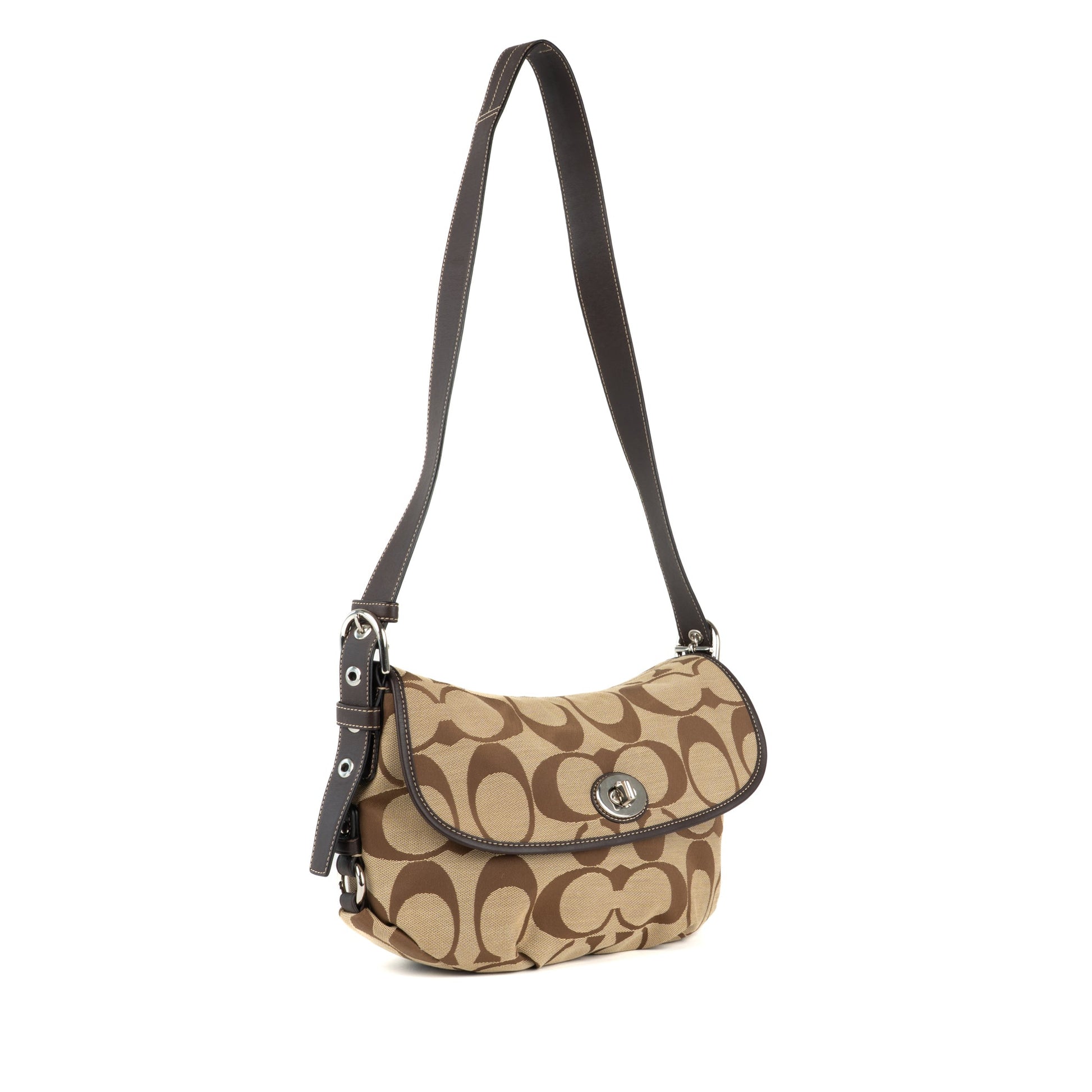 Coach Signature Sufflette Shoulder Bag - St. Luxe