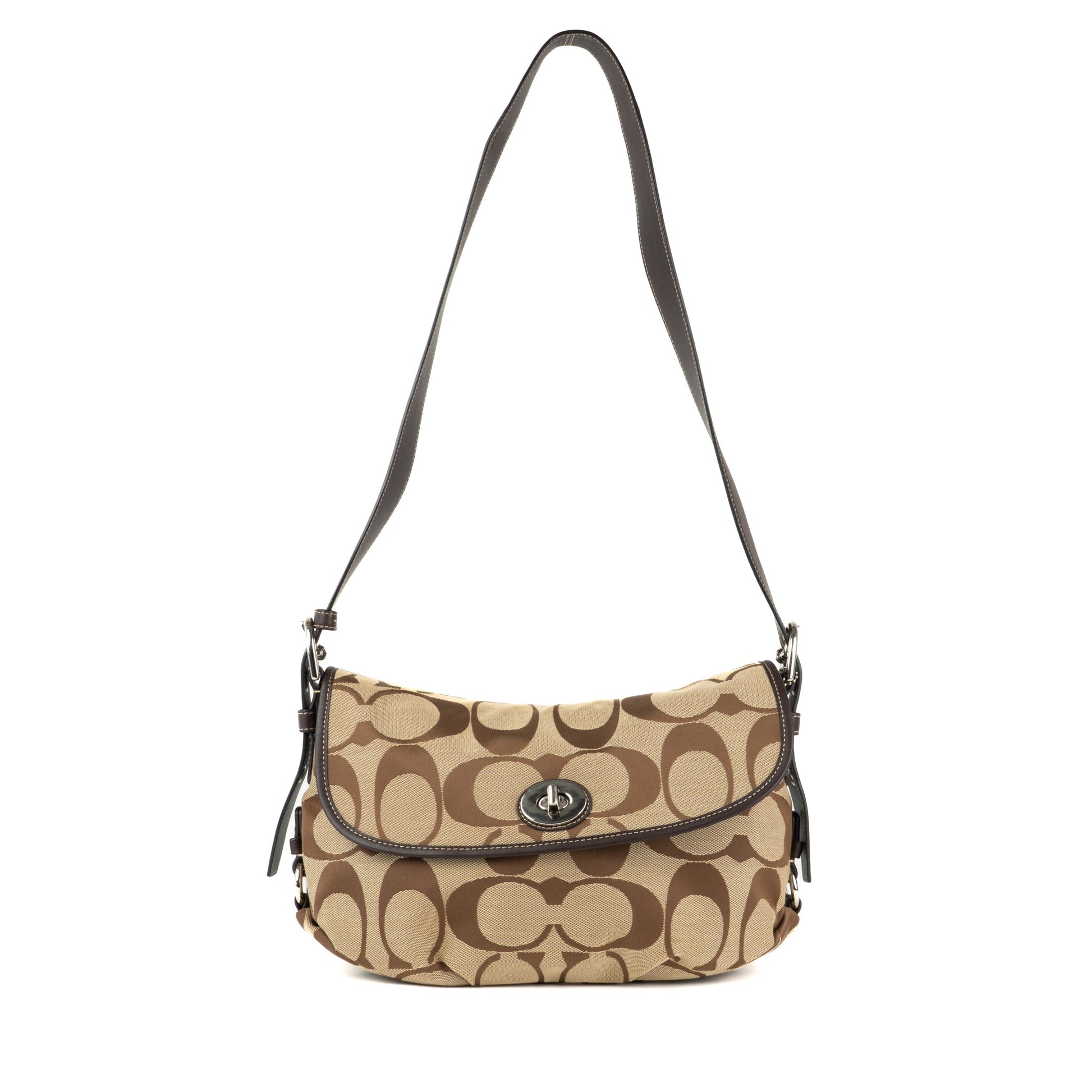 Coach Signature Sufflette Shoulder Bag - St. Luxe