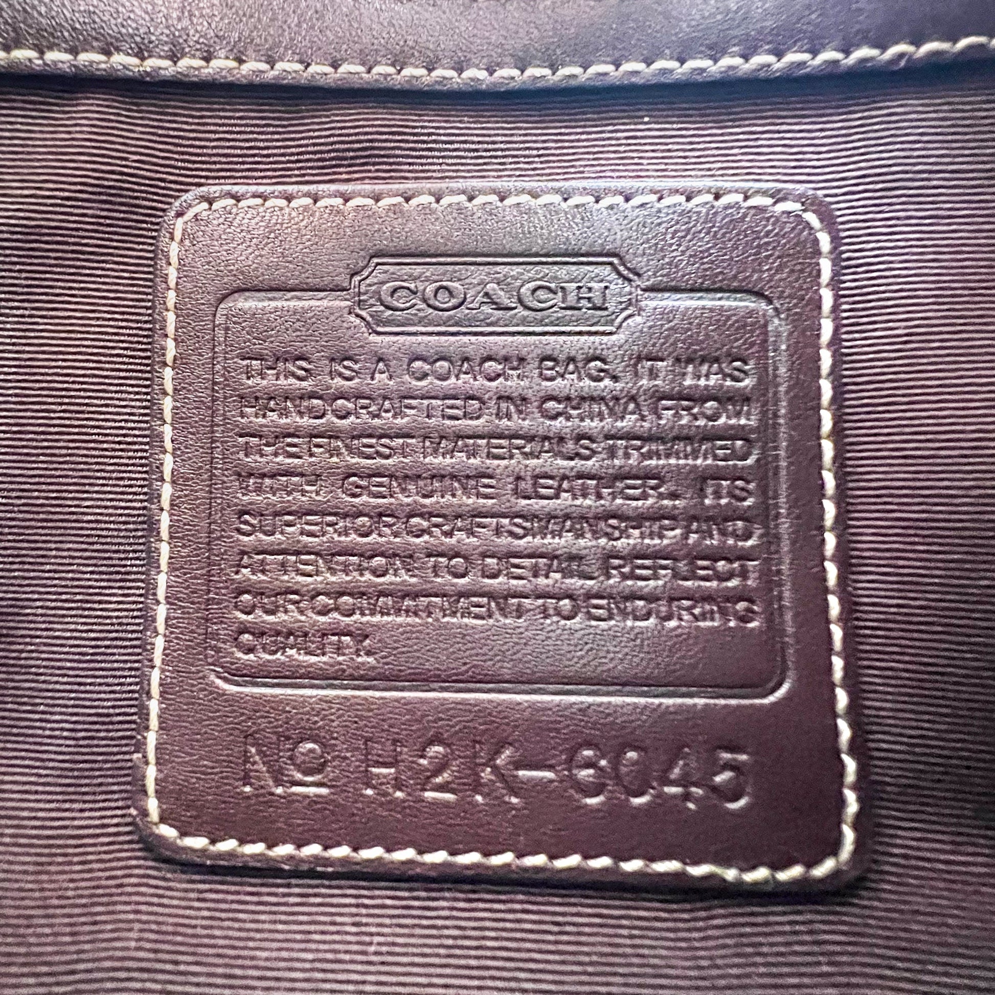 Coach Signature Sufflette Shoulder Bag - St. Luxe
