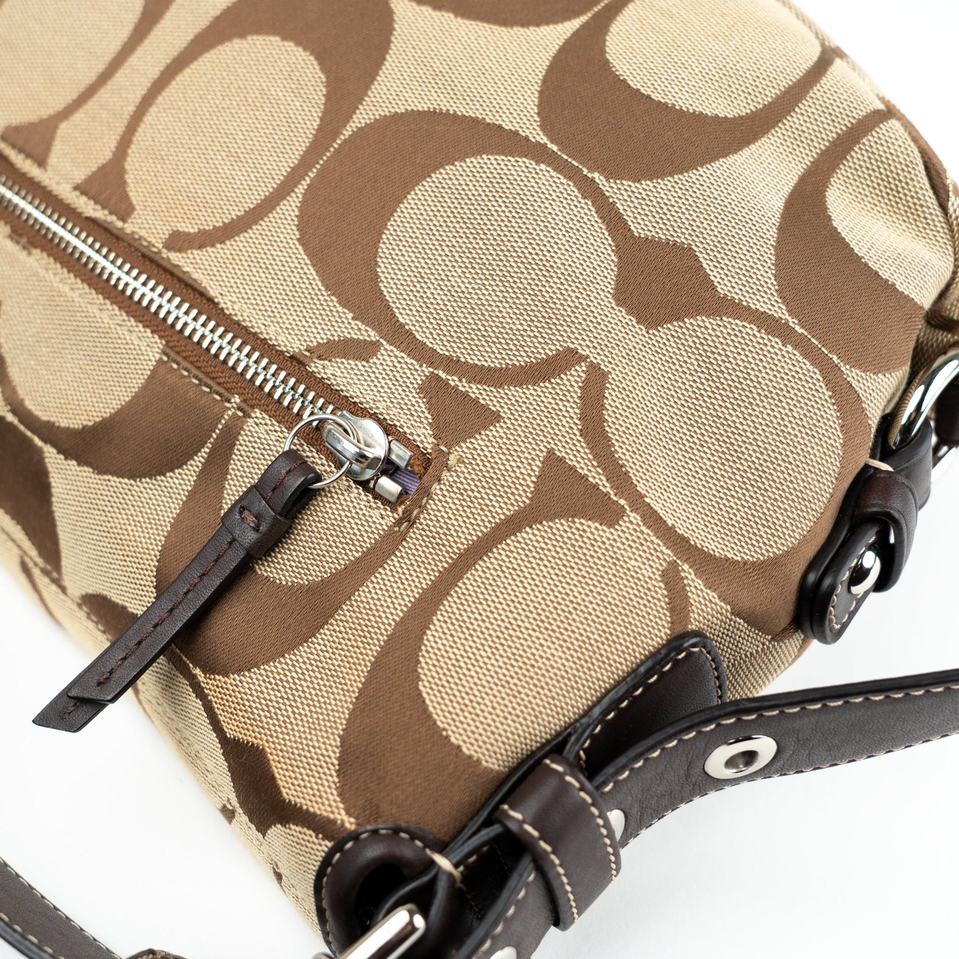 Coach Signature Sufflette Shoulder Bag - St. Luxe