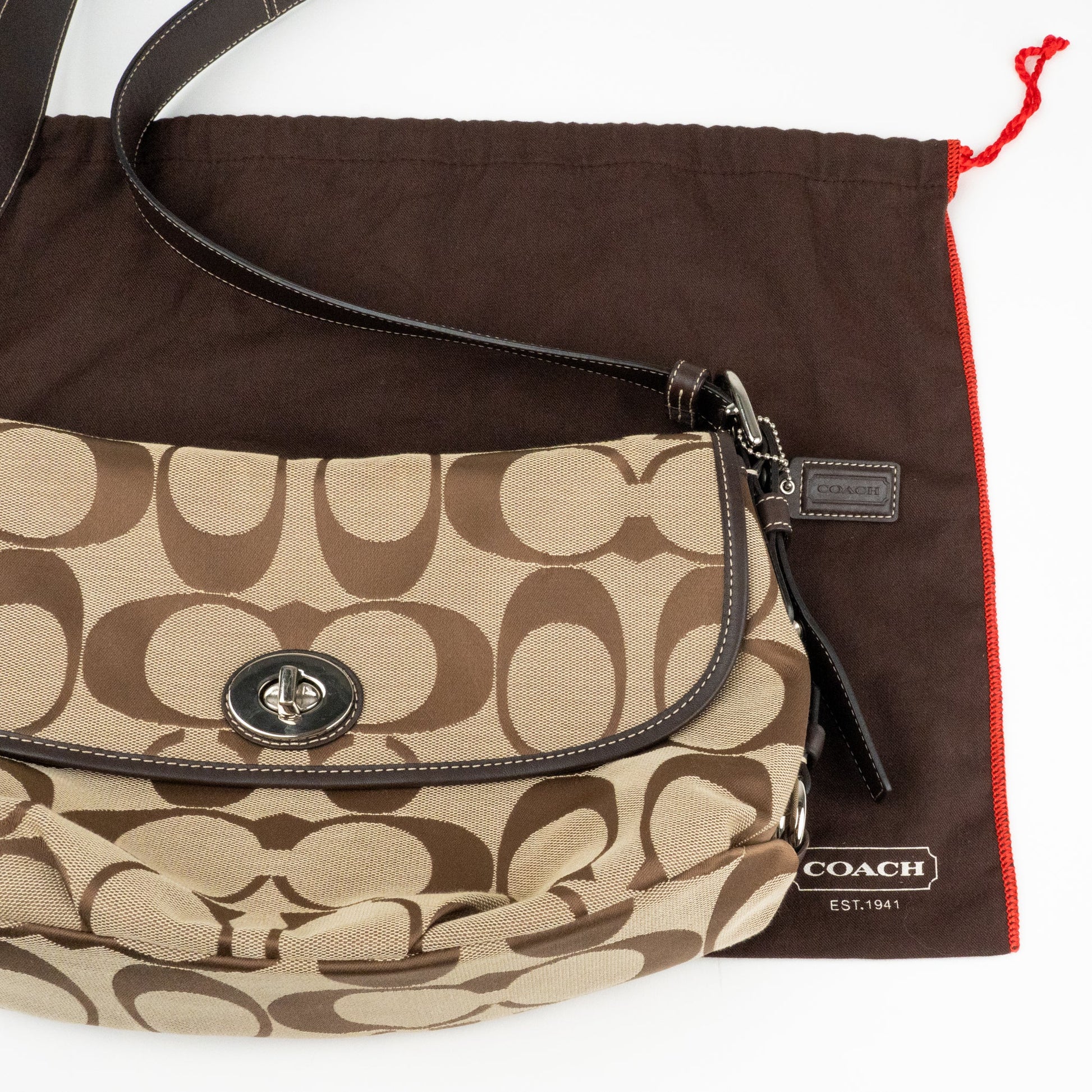 Coach Signature Sufflette Shoulder Bag - St. Luxe