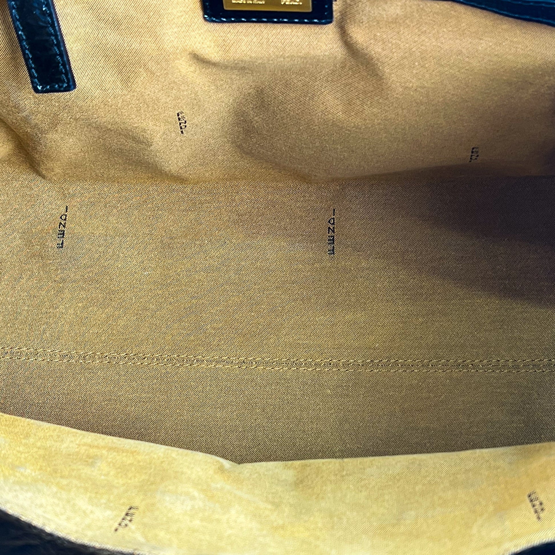 Fendi Black Patent Leather De Jour Tote Bag - St. Luxe