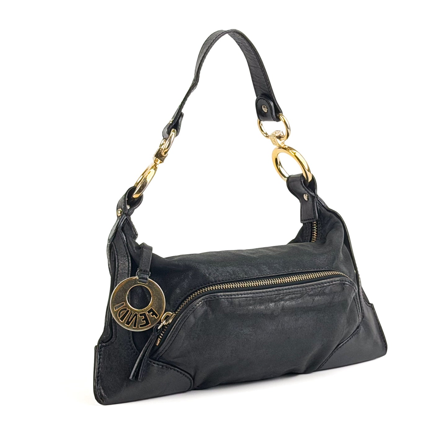 Fendi Chef Nappa Leather Shoulder Bag - St. Luxe
