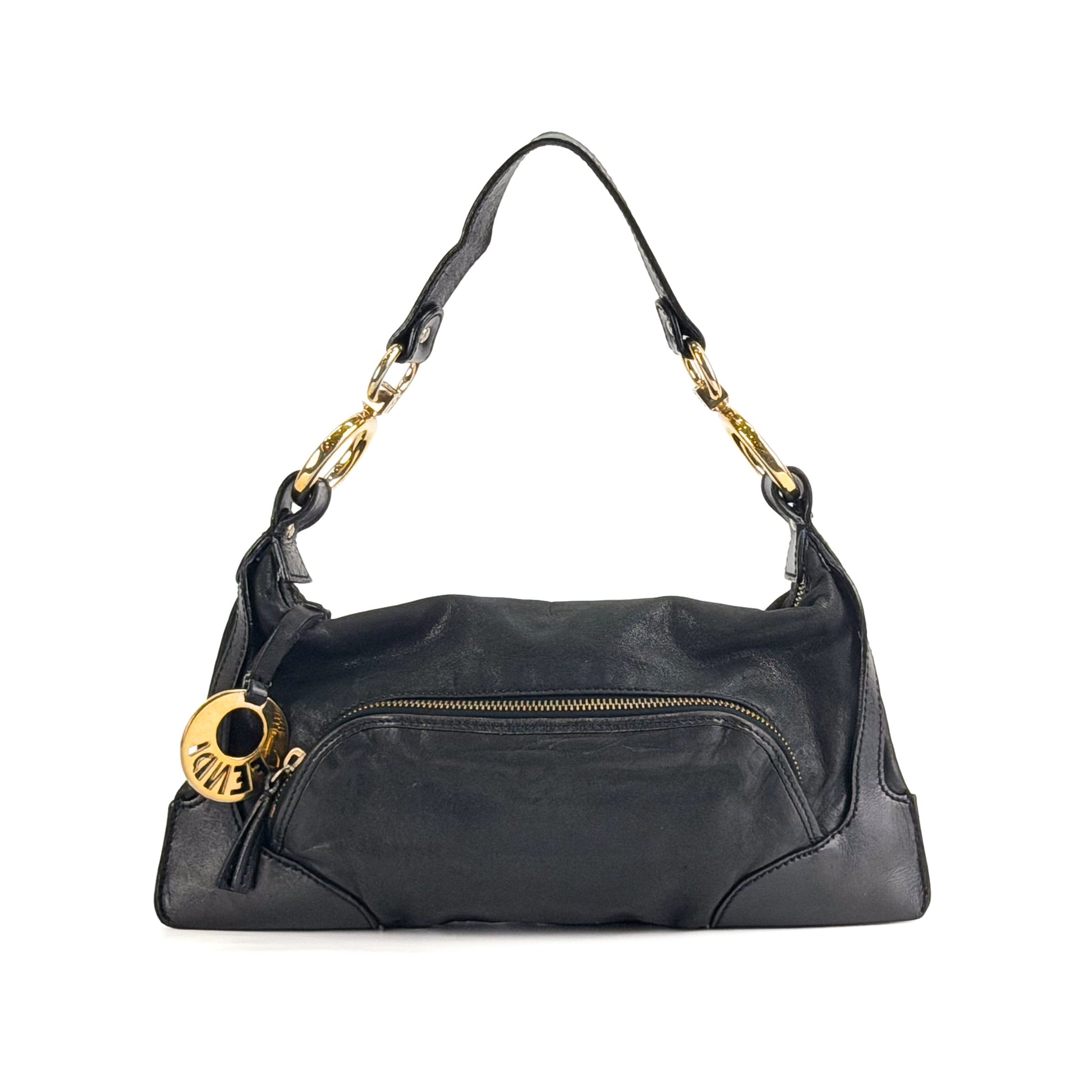 Fendi Chef Nappa Leather Shoulder Bag - St. Luxe
