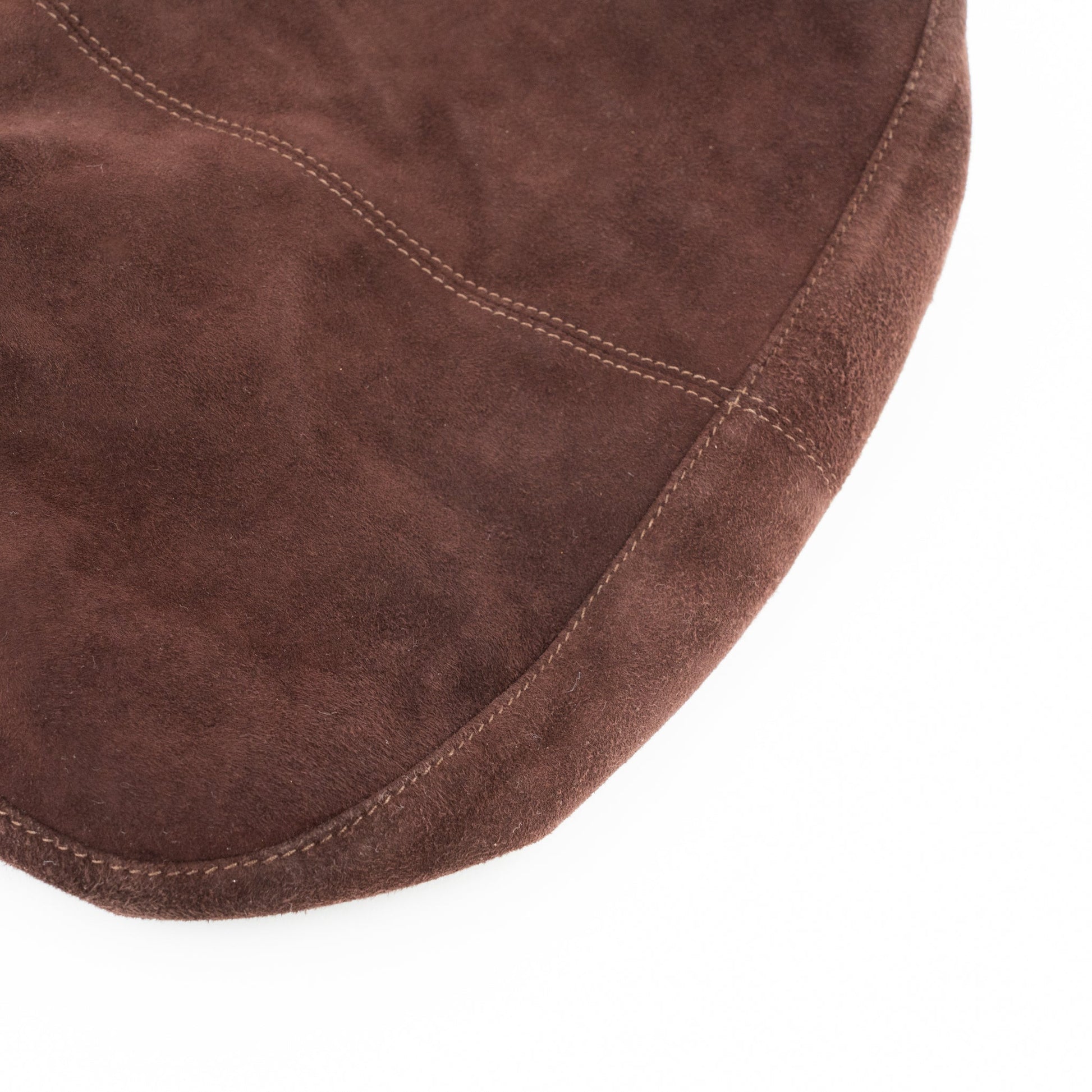 Fendi Mamma Baguette Dark Brown Suede - St. Luxe