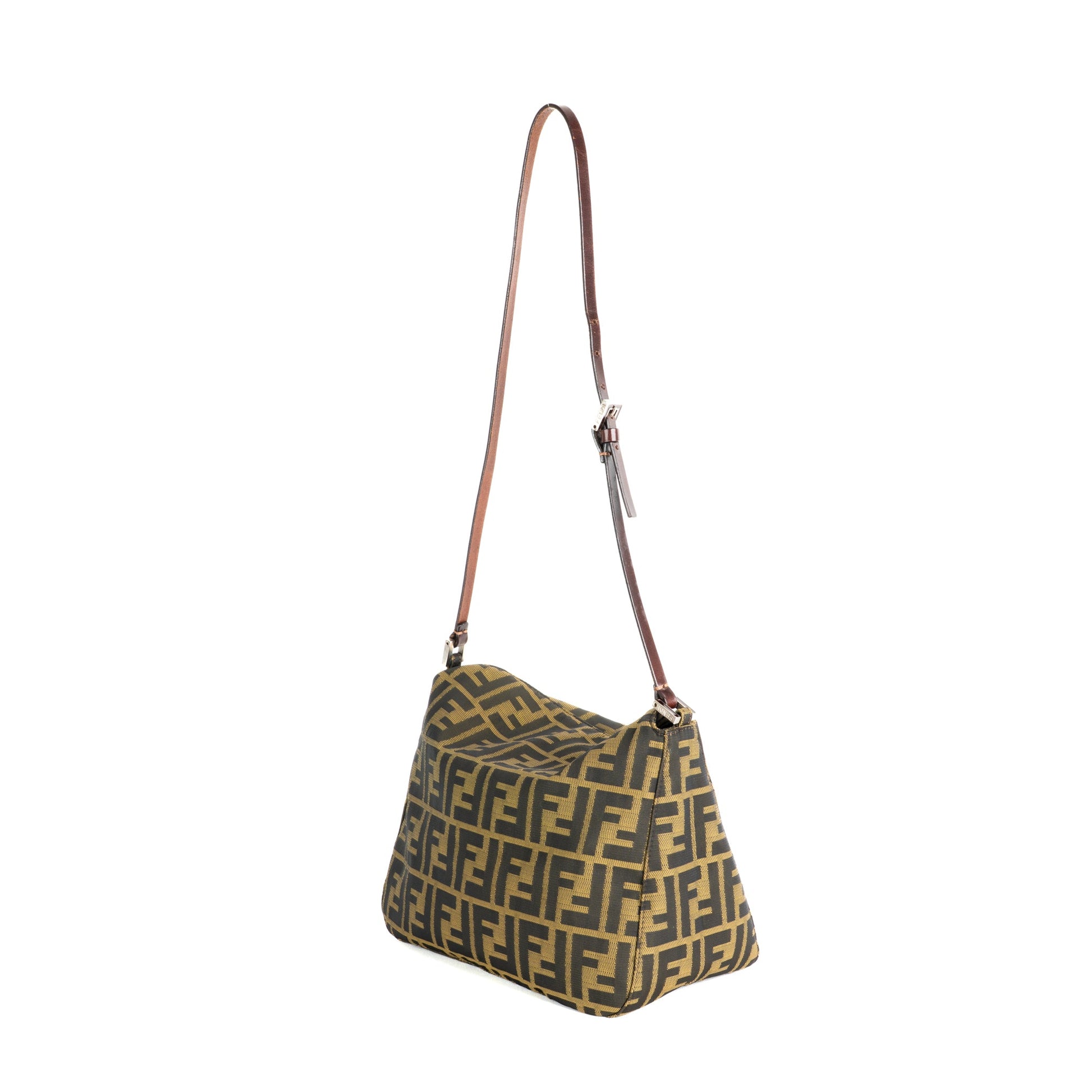 Fendi Tobacco Zucca Shoudler Bag - St. Luxe