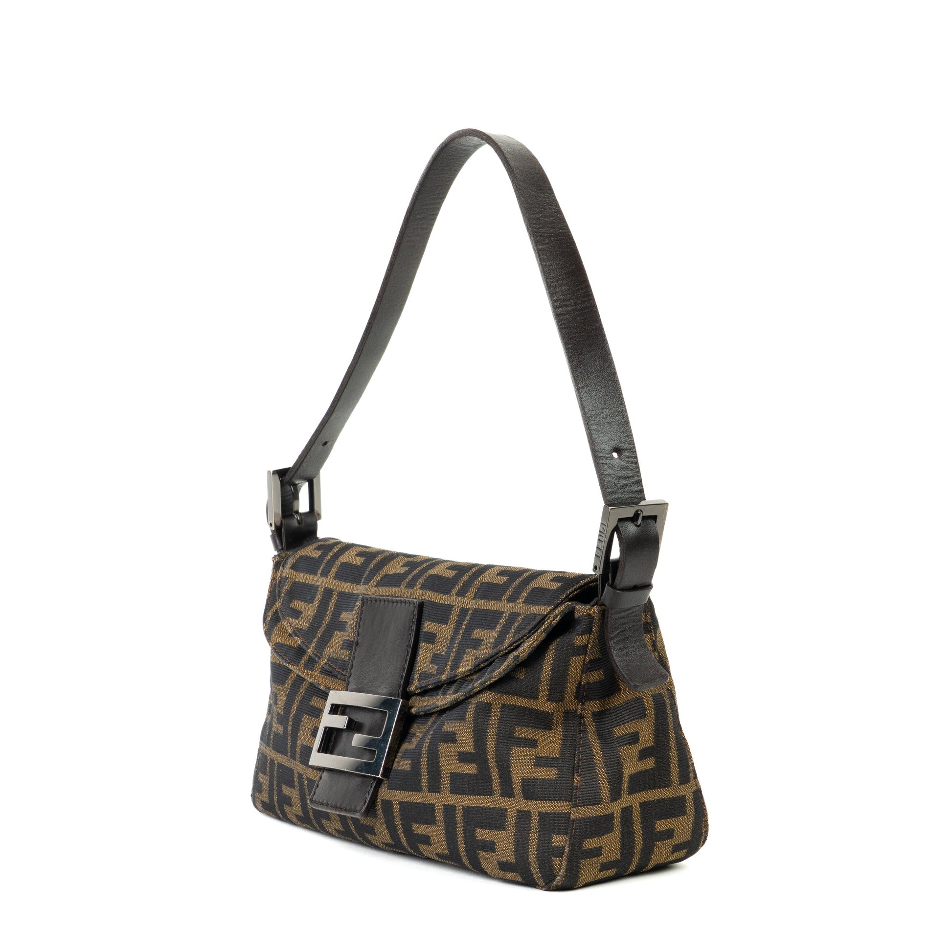 Fendi Zucca Baguette Brown - St. Luxe