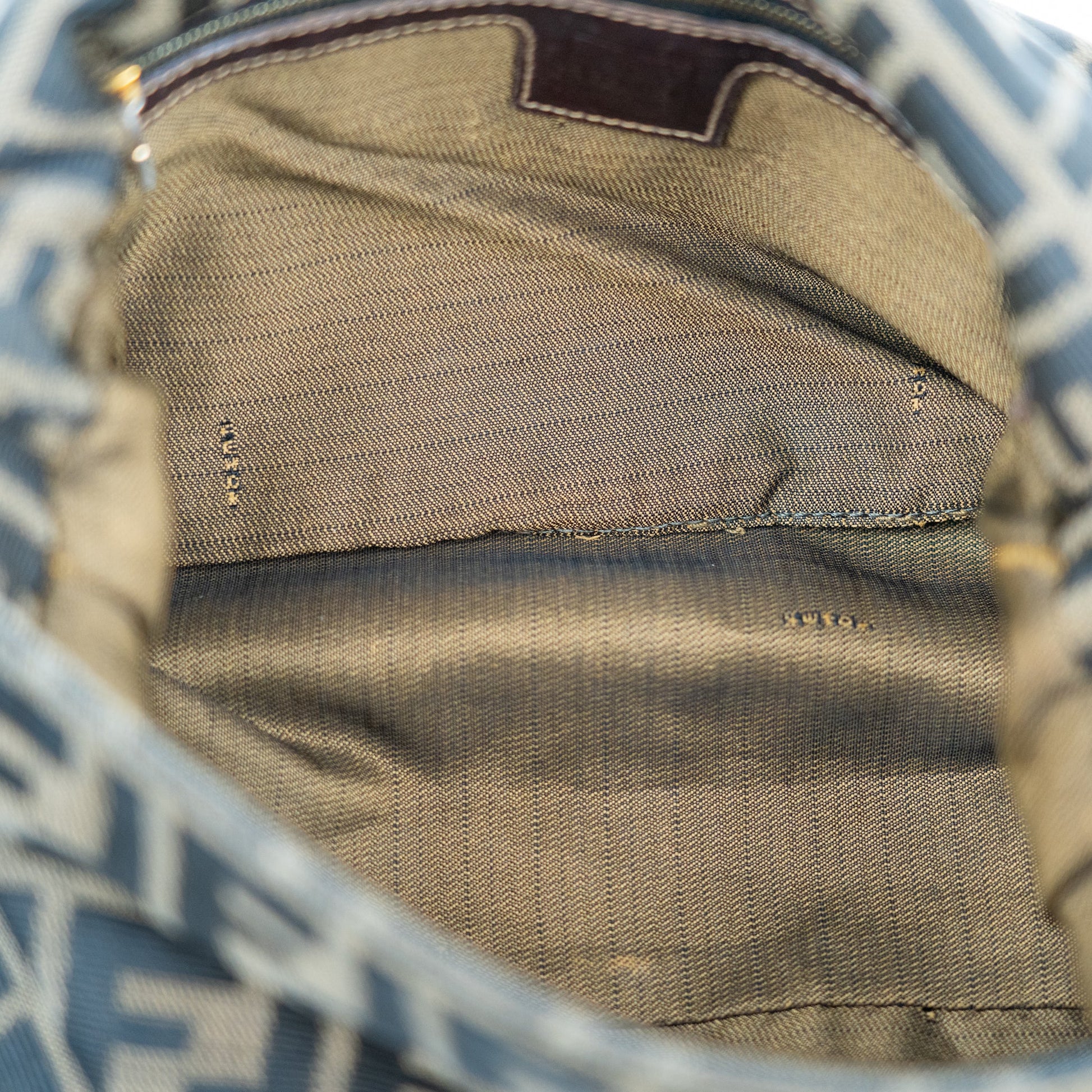 Fendi Zucca Mamma Baguette - St. Luxe