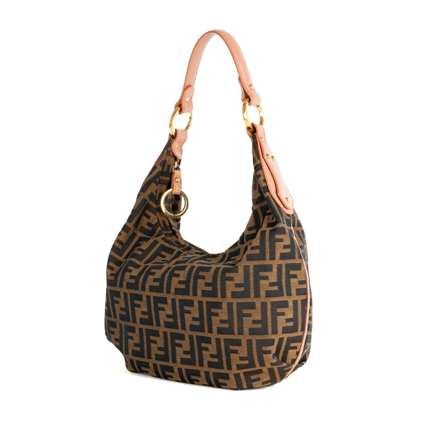 Fendi Zucca Monogram Hobo Bag - St. Luxe