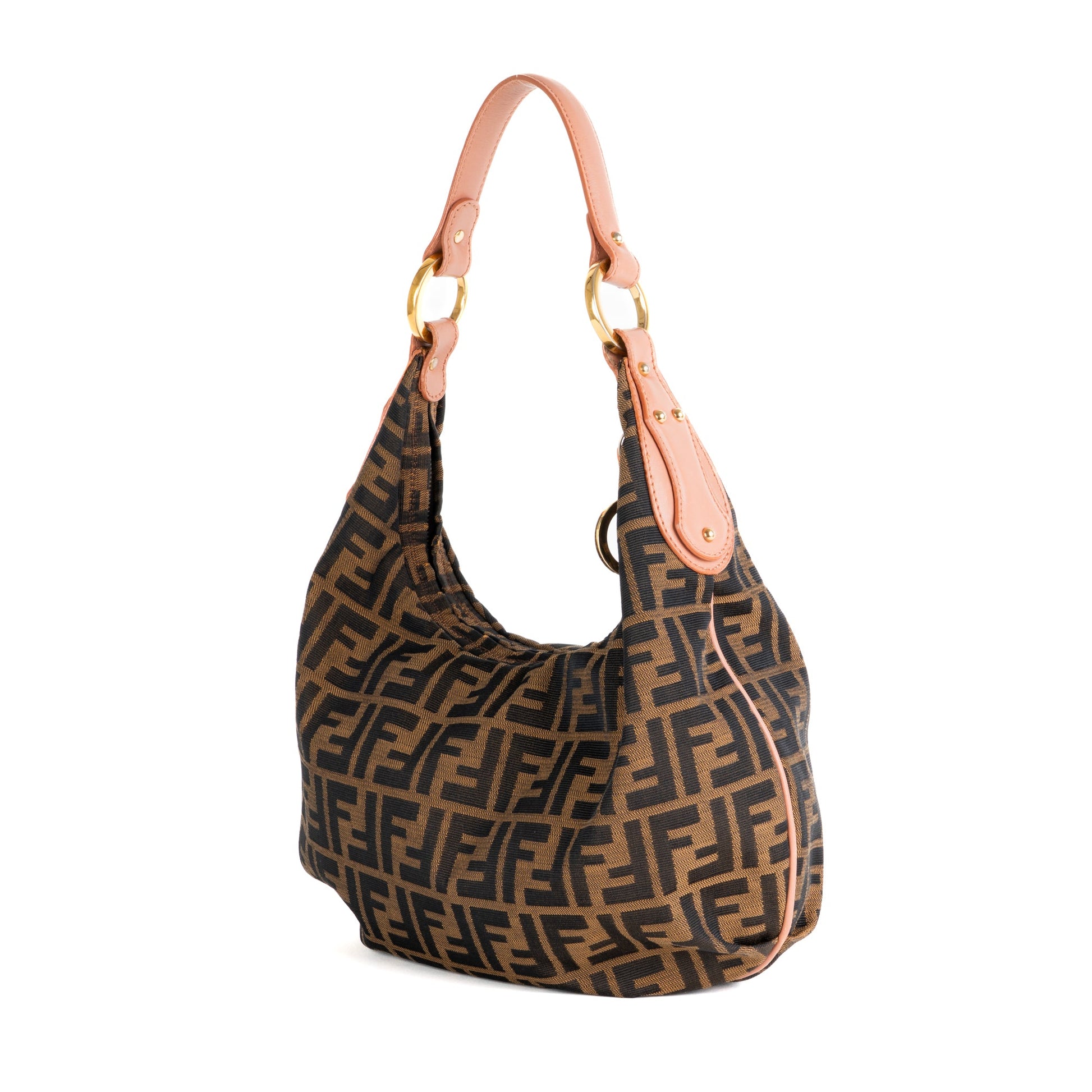 Fendi Zucca Monogram Hobo Bag - St. Luxe