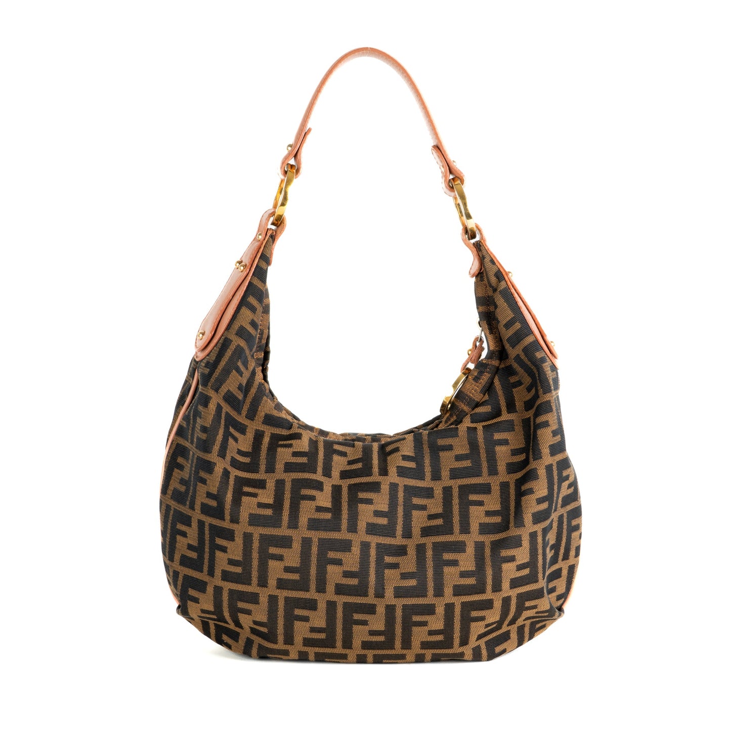 Fendi Zucca Monogram Hobo Bag - St. Luxe