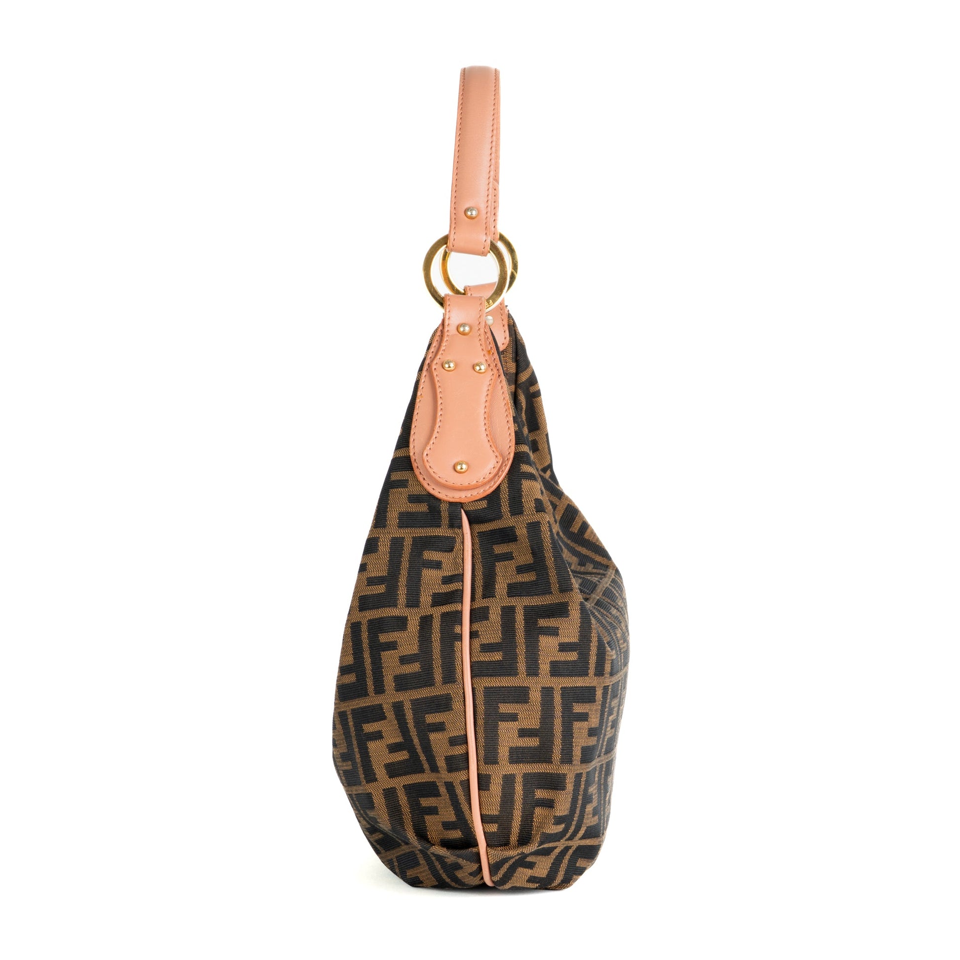 Fendi Zucca Monogram Hobo Bag - St. Luxe