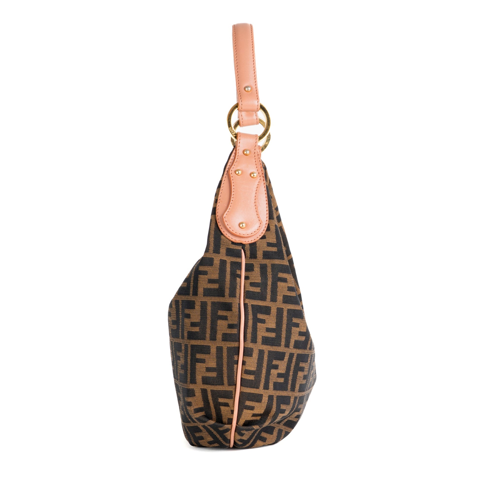 Fendi Zucca Monogram Hobo Bag - St. Luxe