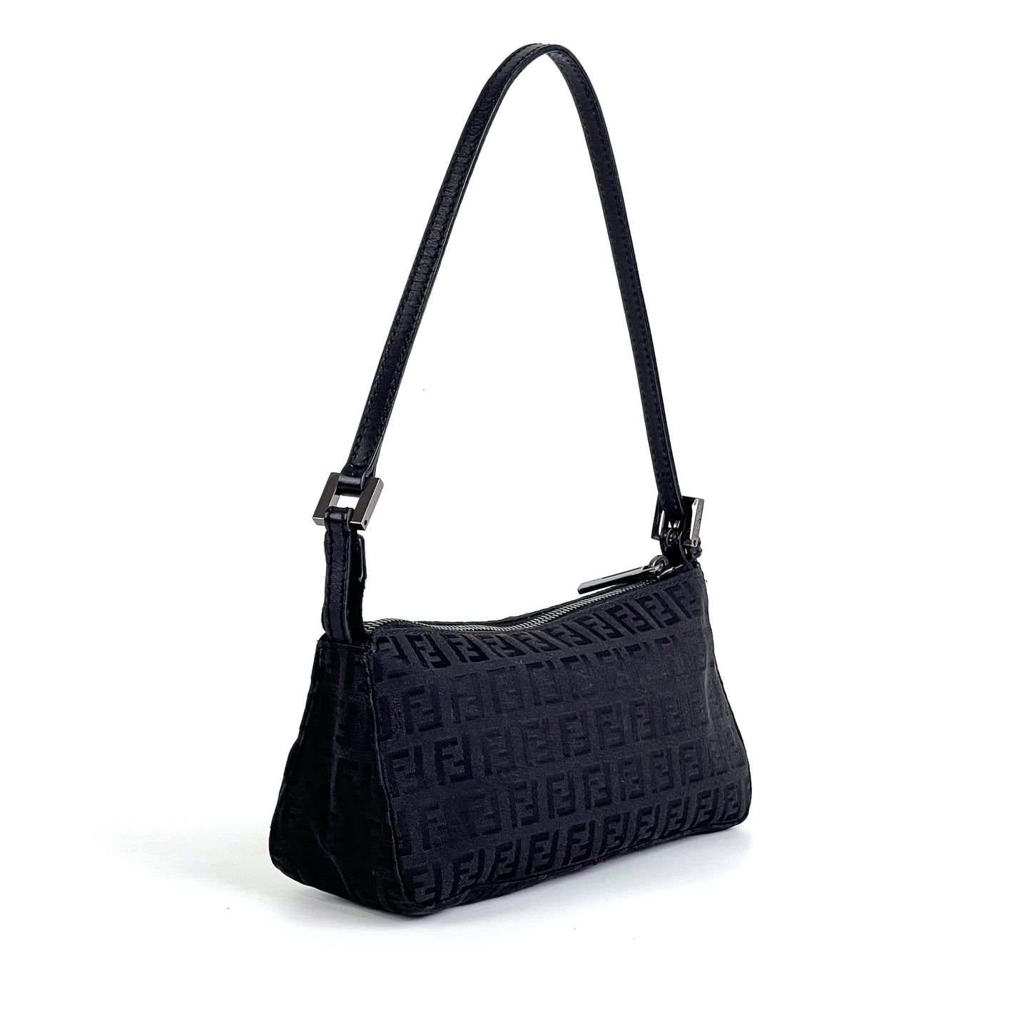 Fendi Zucchino Baguette Shoulder Bag - St. Luxe