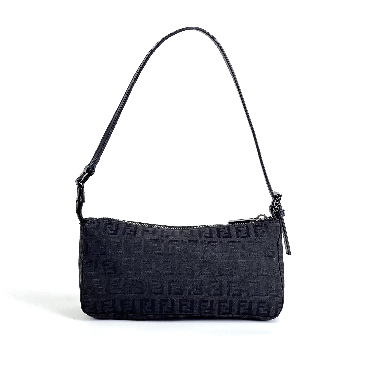 Fendi Zucchino Baguette Shoulder Bag - St. Luxe