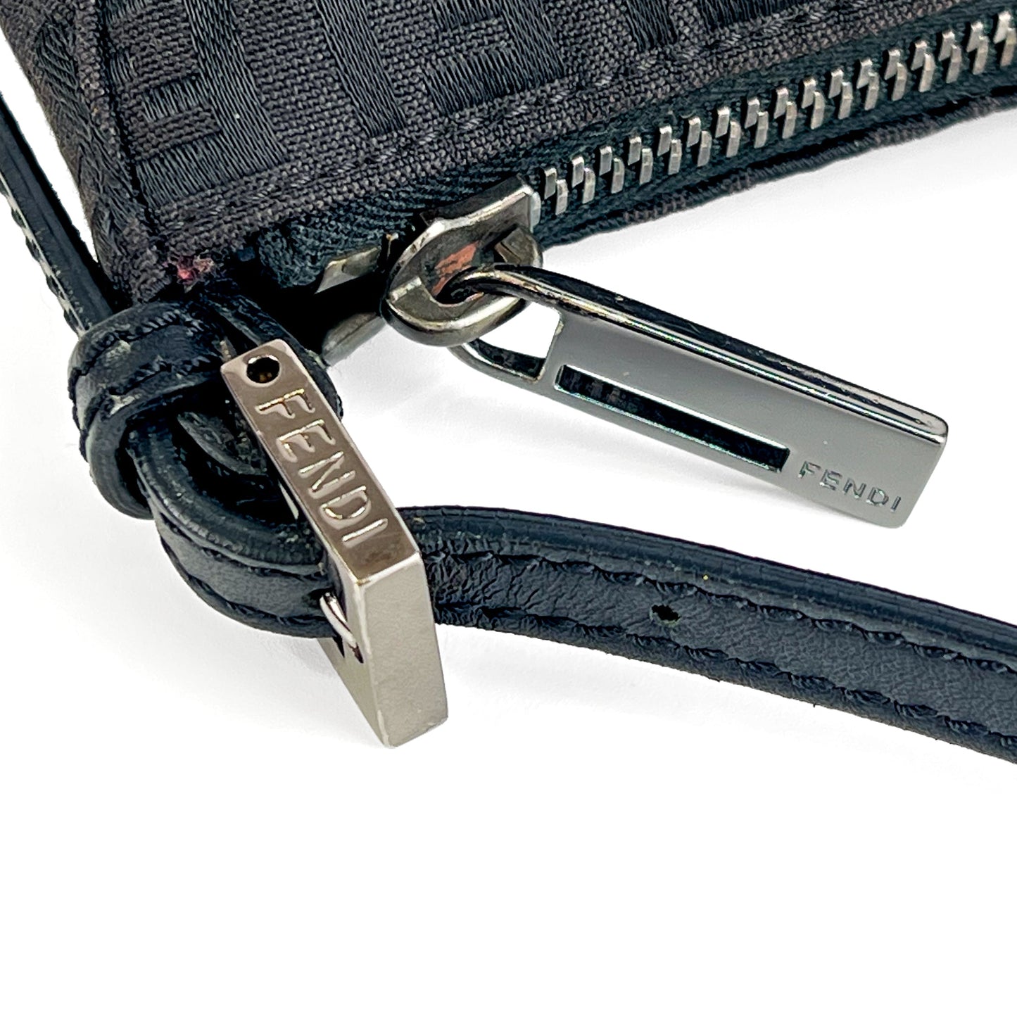 Fendi Zucchino Baguette Shoulder Bag - St. Luxe