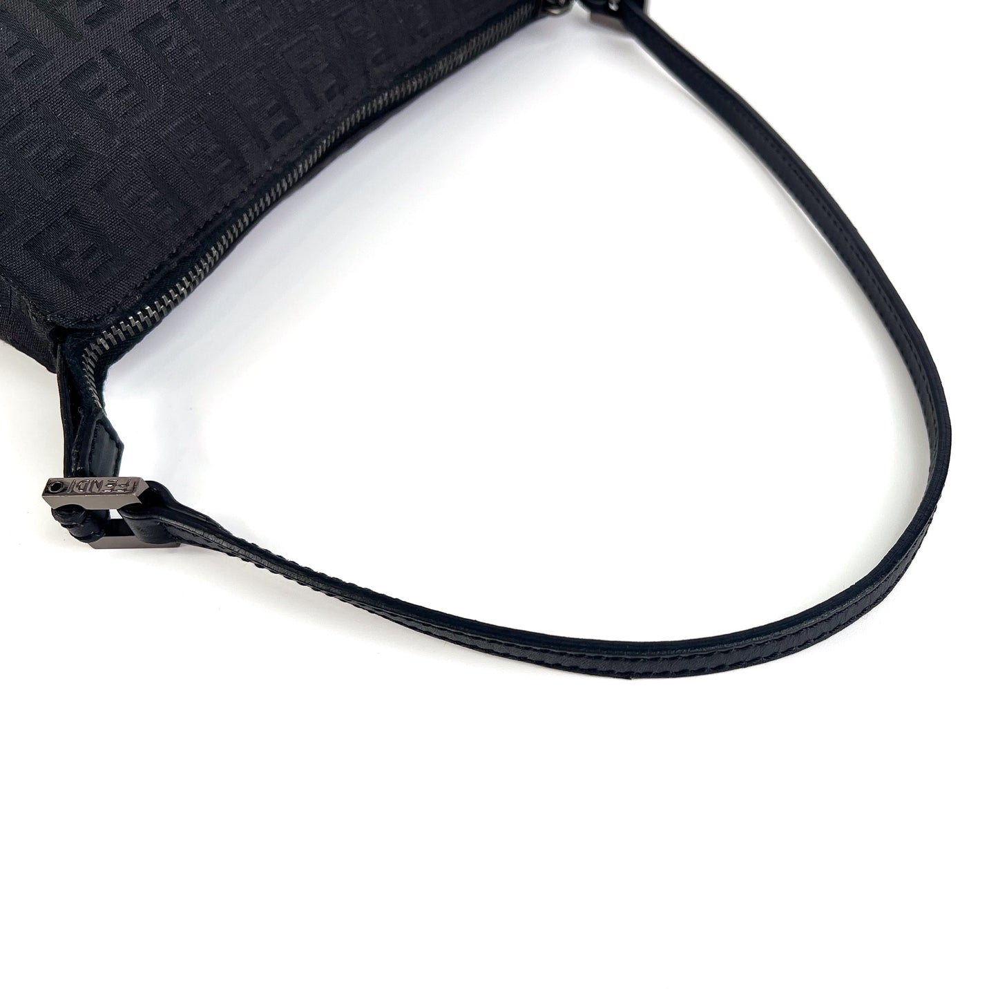 Fendi Zucchino Baguette Shoulder Bag - St. Luxe