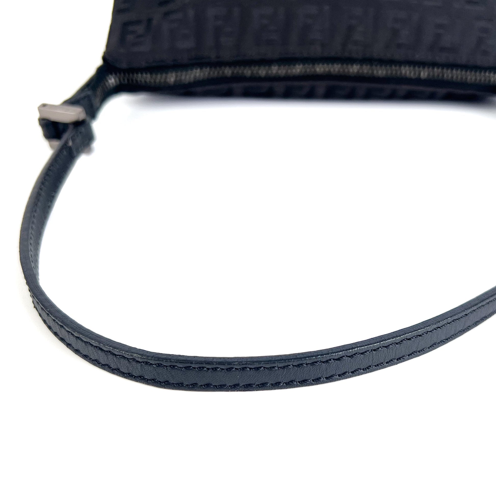 Fendi Zucchino Baguette Shoulder Bag - St. Luxe