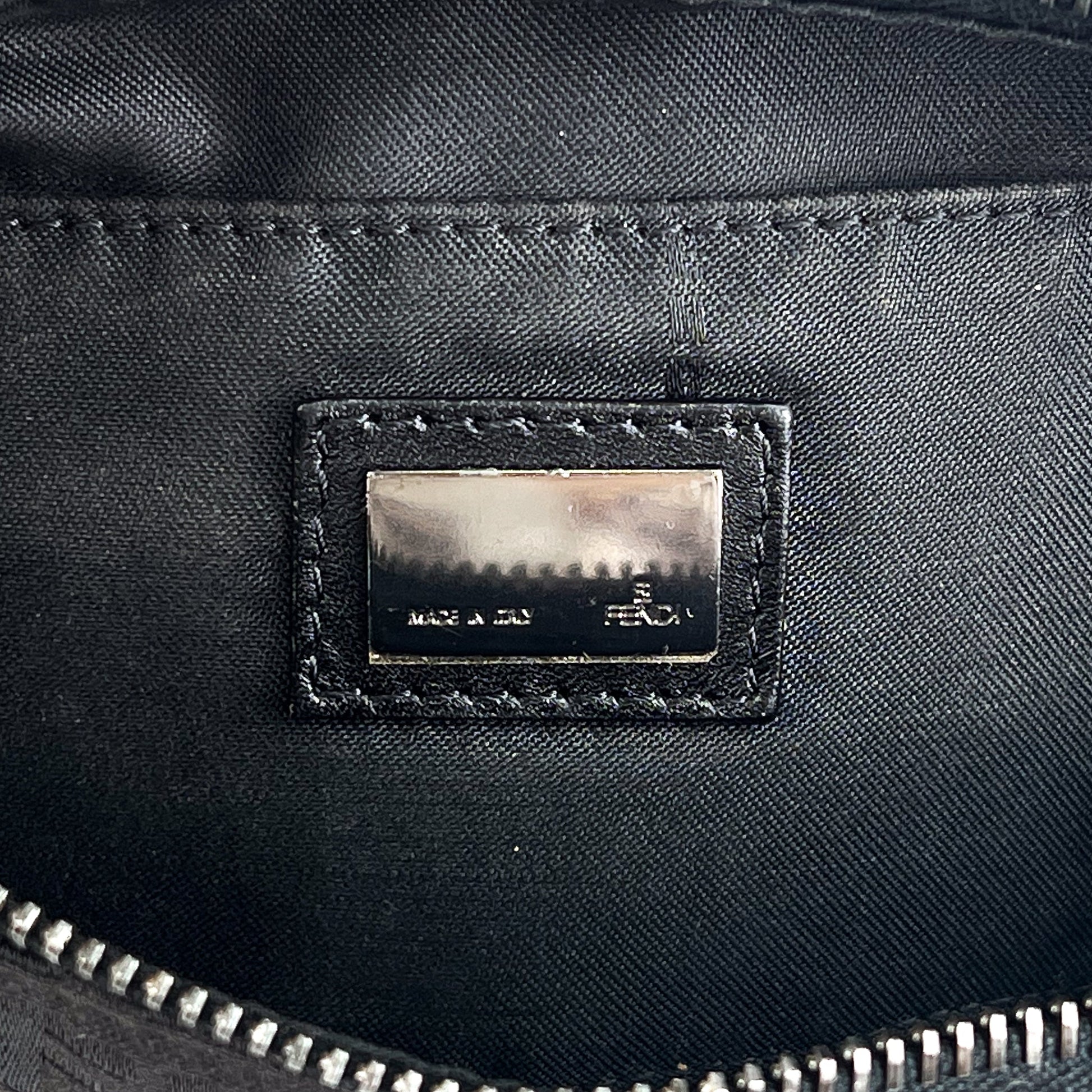 Fendi Zucchino Baguette Shoulder Bag - St. Luxe