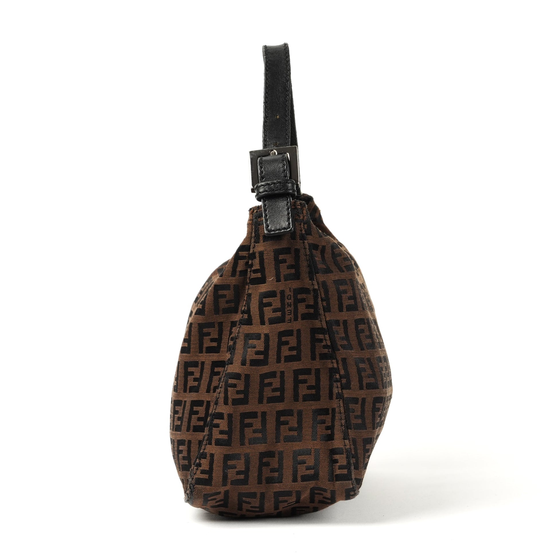 Fendi Zucchino Mini Handbag - Brown FF Monogram Canvas - St. Luxe