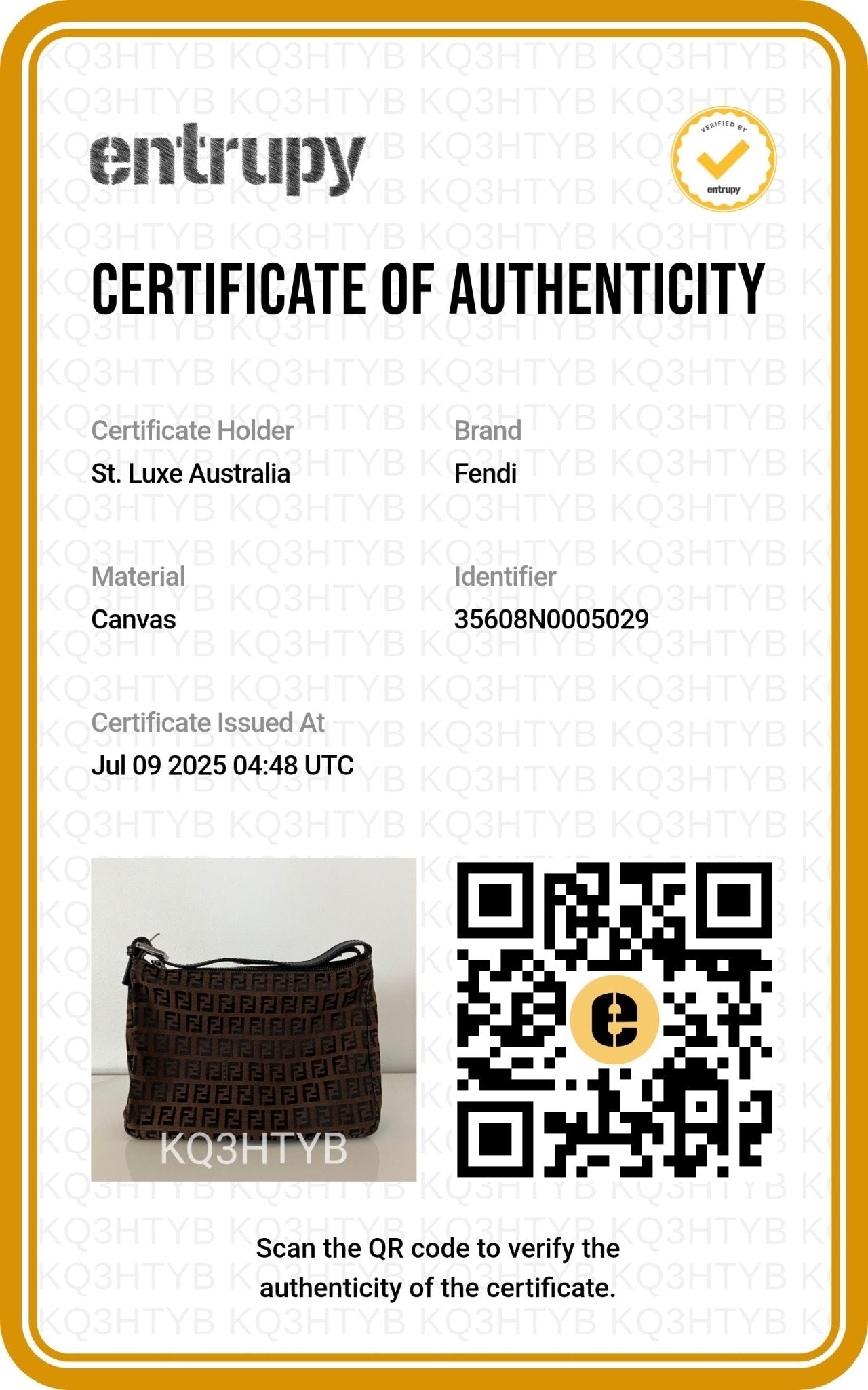 Fendi Zucchino Mini Handbag - Brown FF Monogram Canvas - St. Luxe