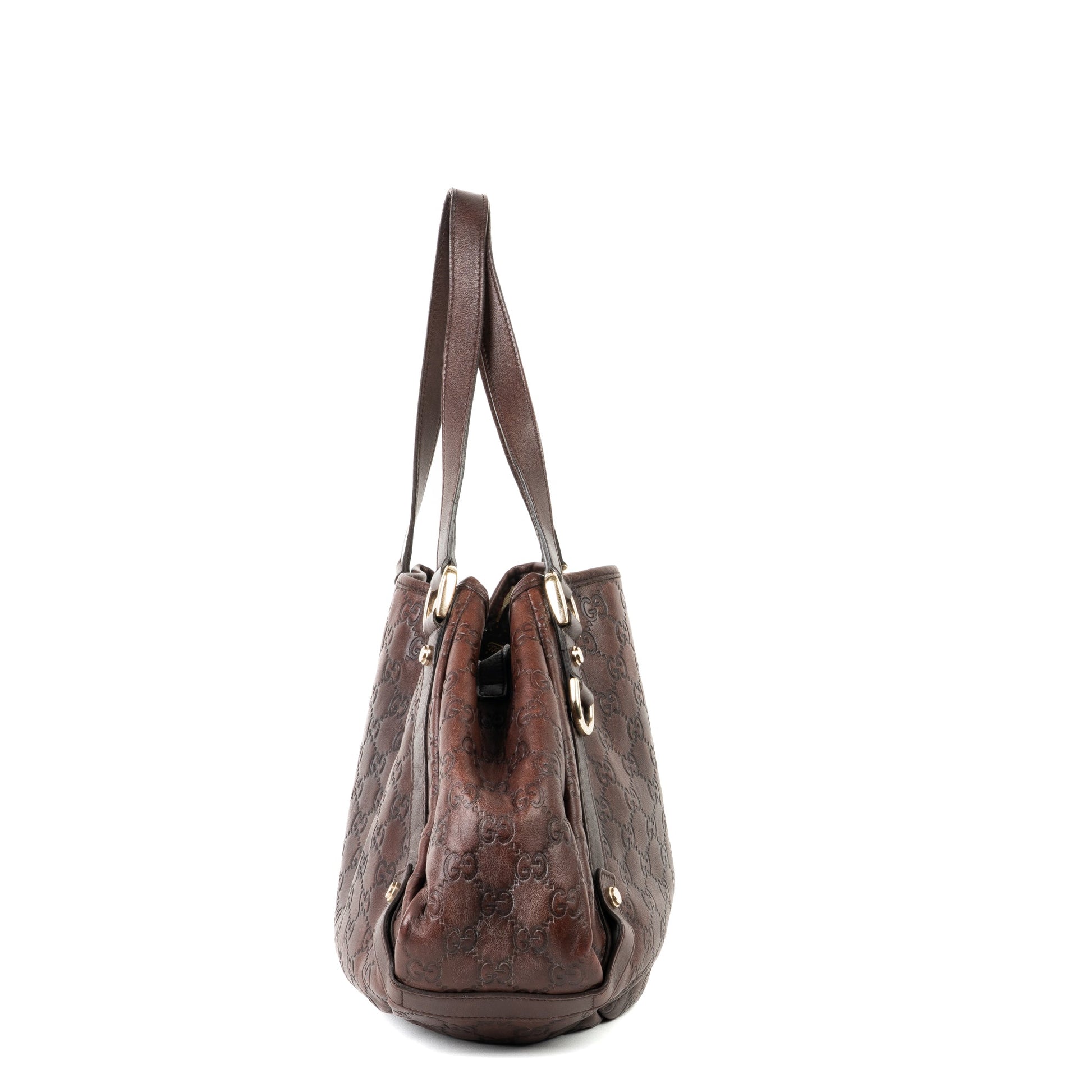 Gucci Abbey Guccissima Leather Bag - St. Luxe