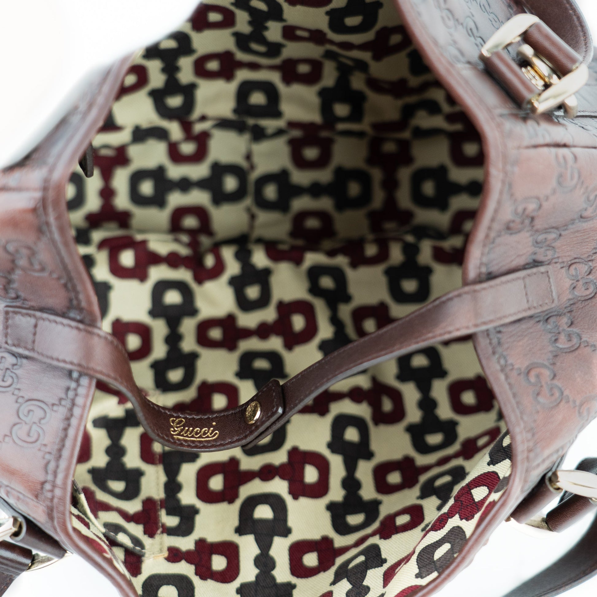 Gucci Abbey Guccissima Leather Bag - St. Luxe