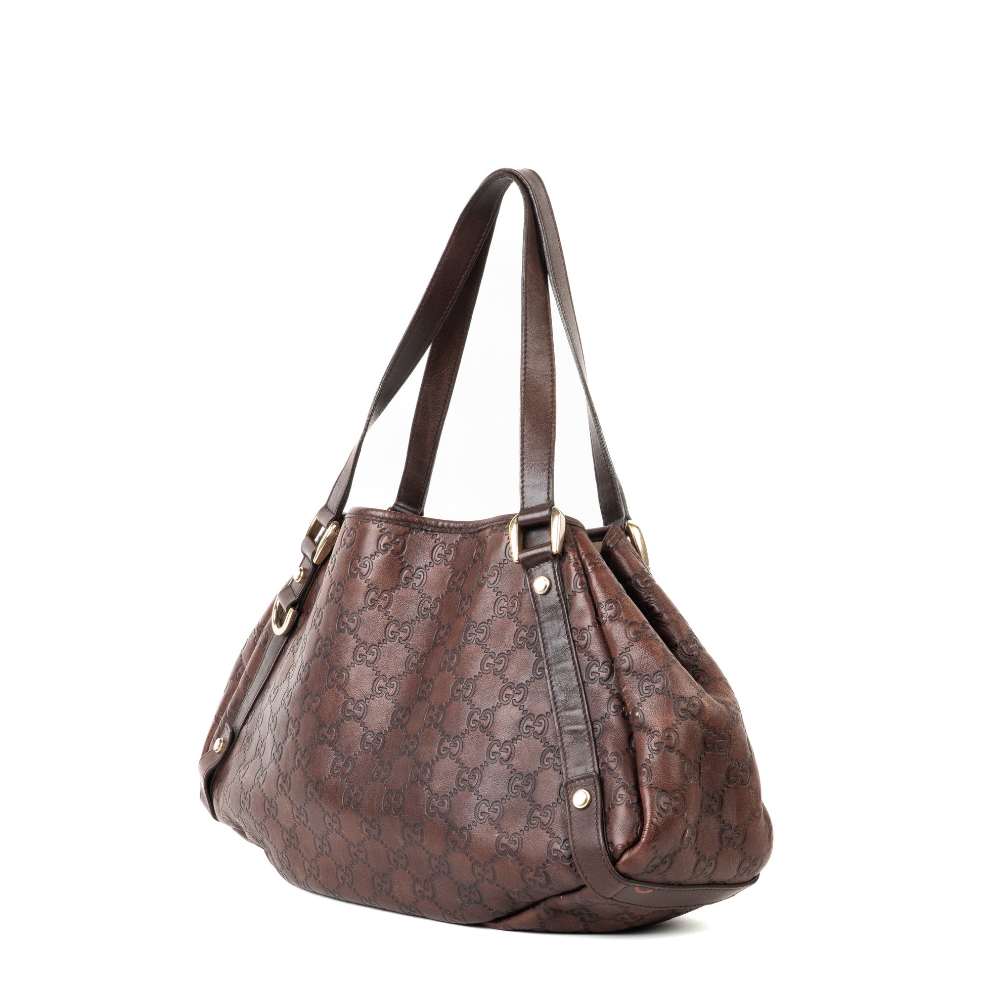 Gucci Abbey Guccissima Leather Bag - St. Luxe