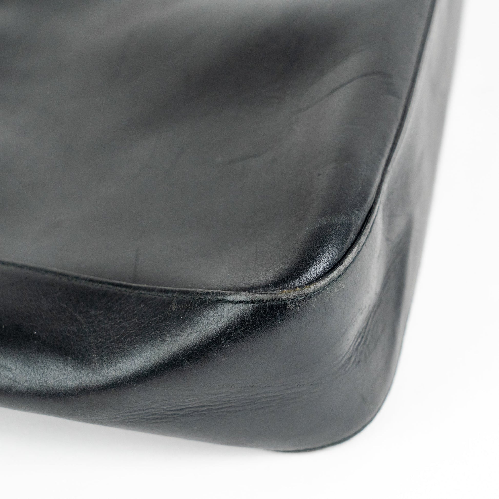Gucci Black Leather Web Shoulder Tote Bag - St. Luxe