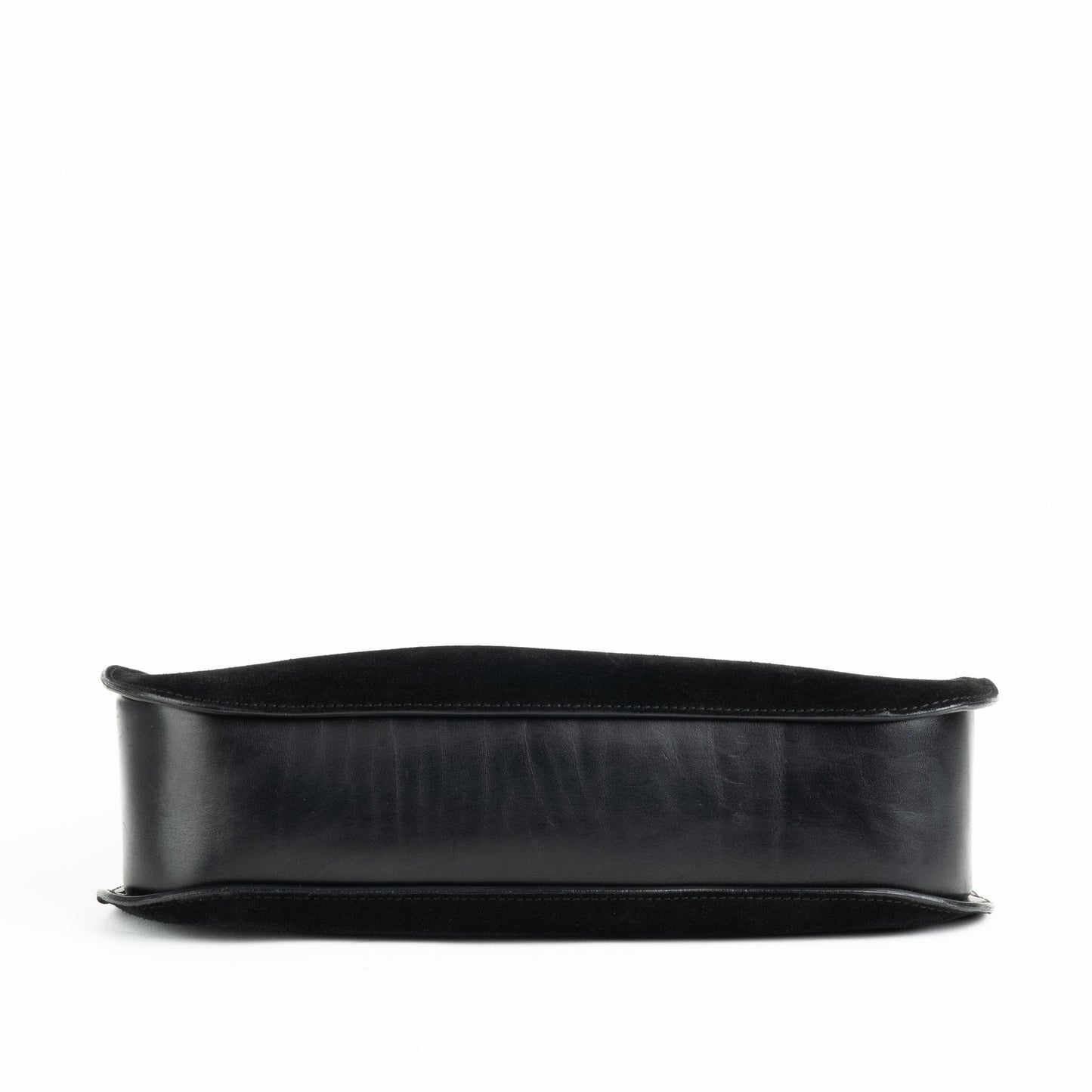 Gucci Black Suede Shoulder Bag - St. Luxe