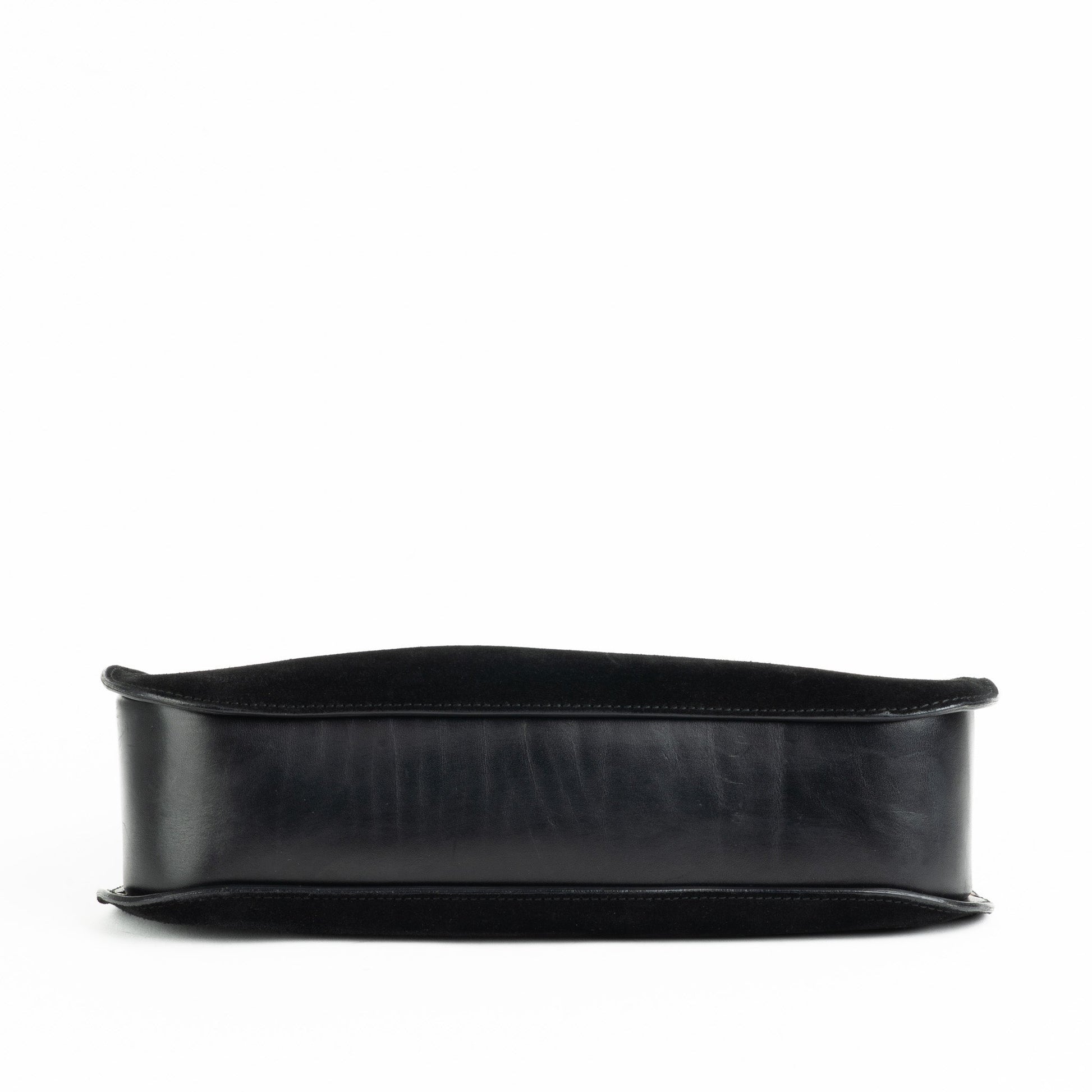 Gucci Black Suede Shoulder Bag - St. Luxe