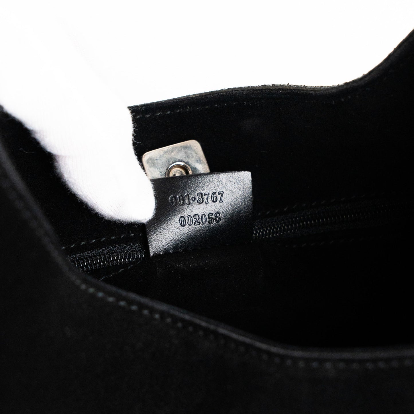 Gucci Black Suede Shoulder Bag - St. Luxe