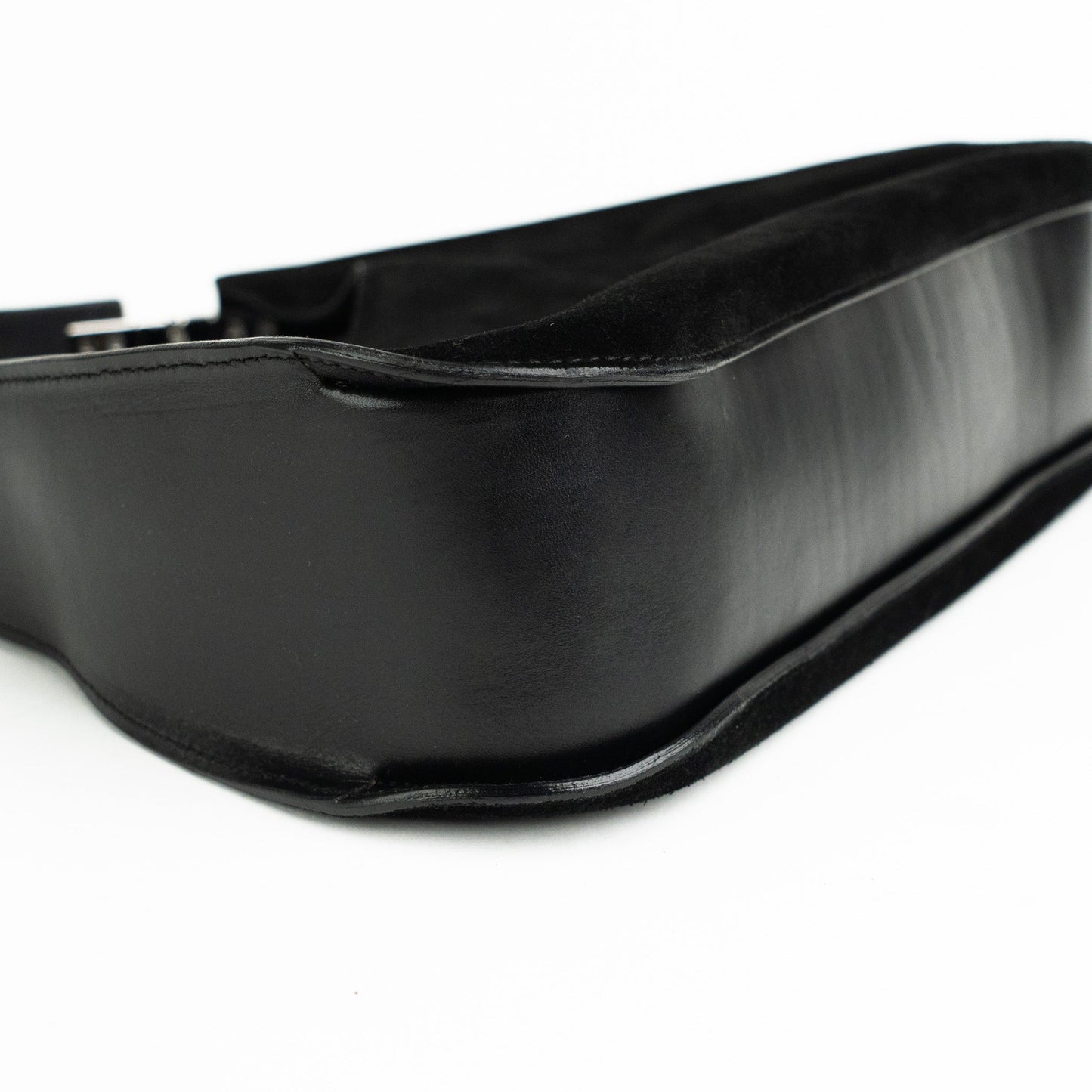 Gucci Black Suede Shoulder Bag - St. Luxe