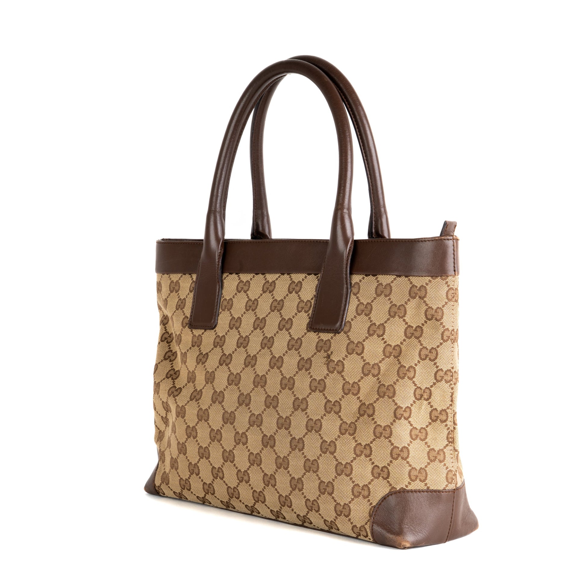 Gucci Canvas Tote Bag - St. Luxe