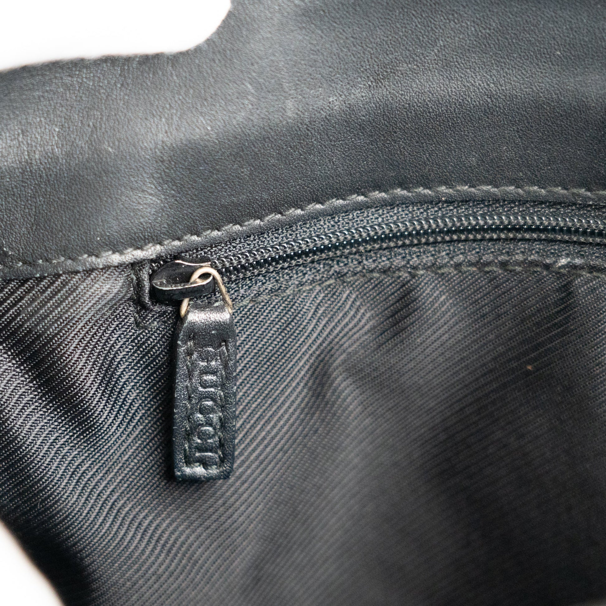 Gucci GG Canvas Black Shoulder Bag - St. Luxe