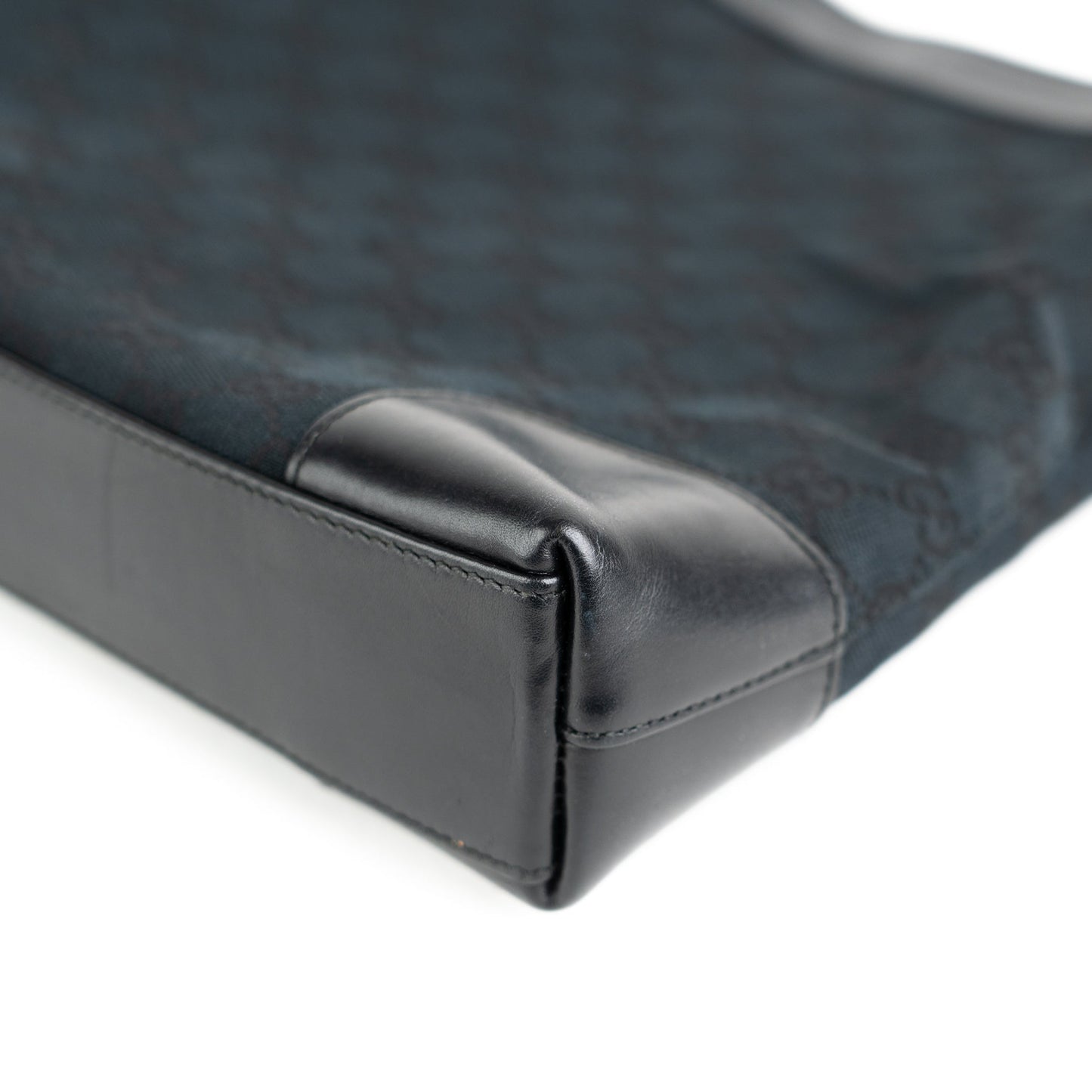 Gucci GG Canvas Black Shoulder Bag - St. Luxe
