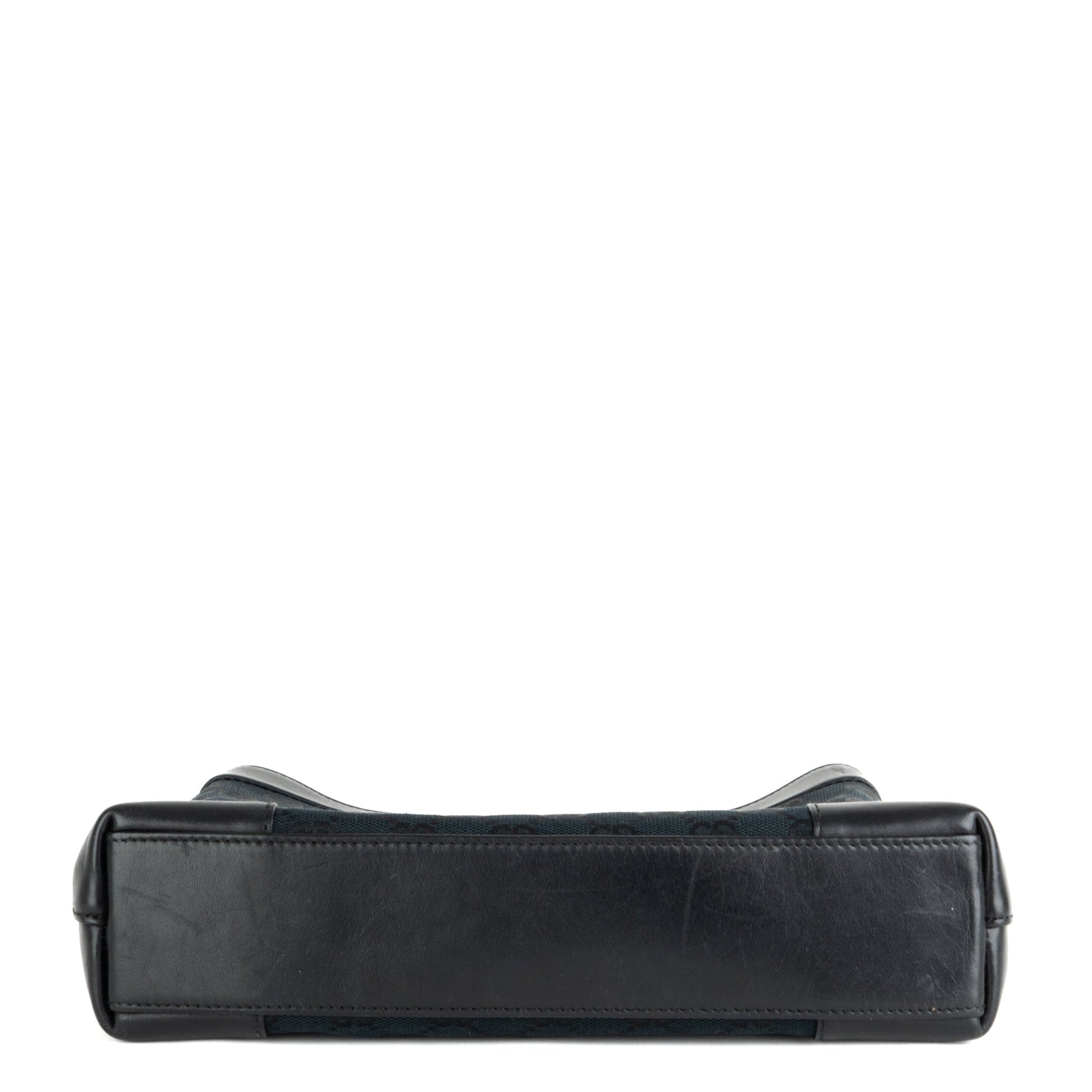 Gucci GG Canvas Black Shoulder Bag - St. Luxe