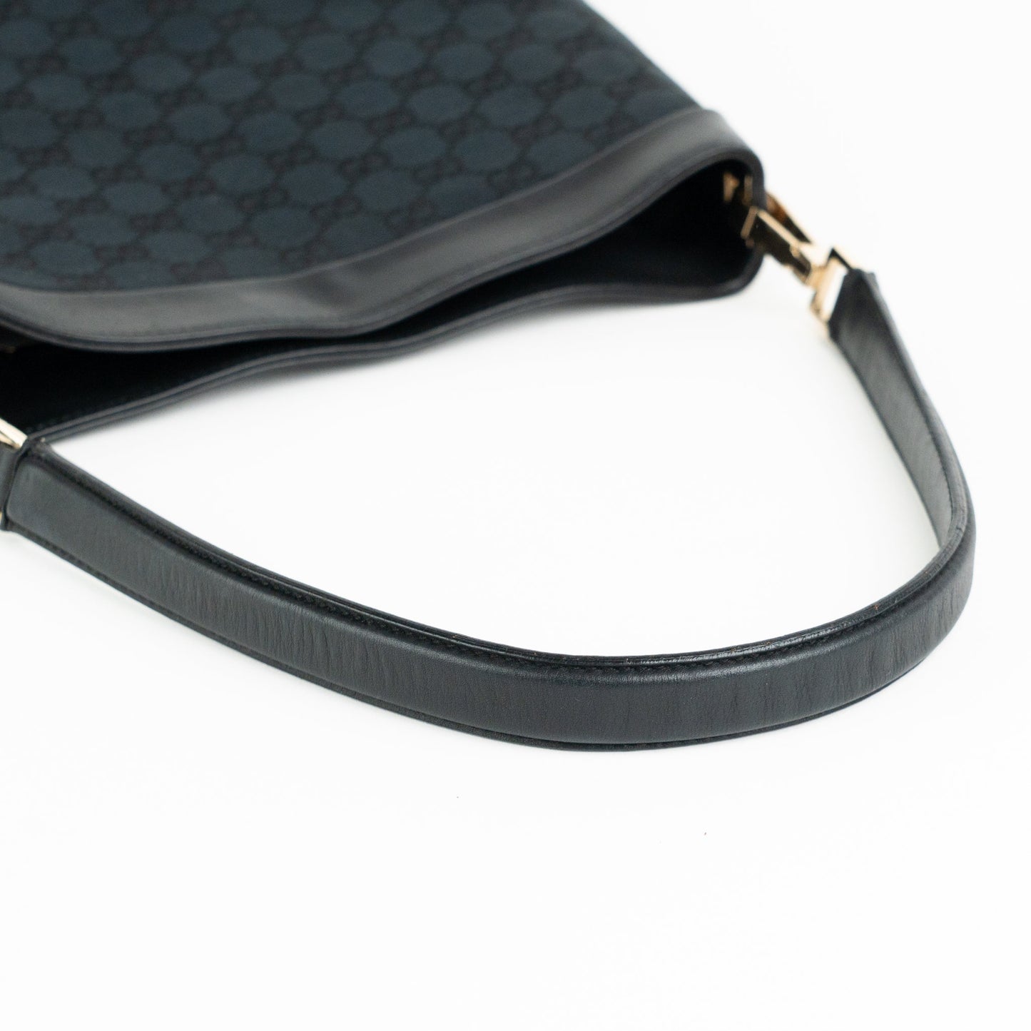 Gucci GG Canvas Black Shoulder Bag - St. Luxe