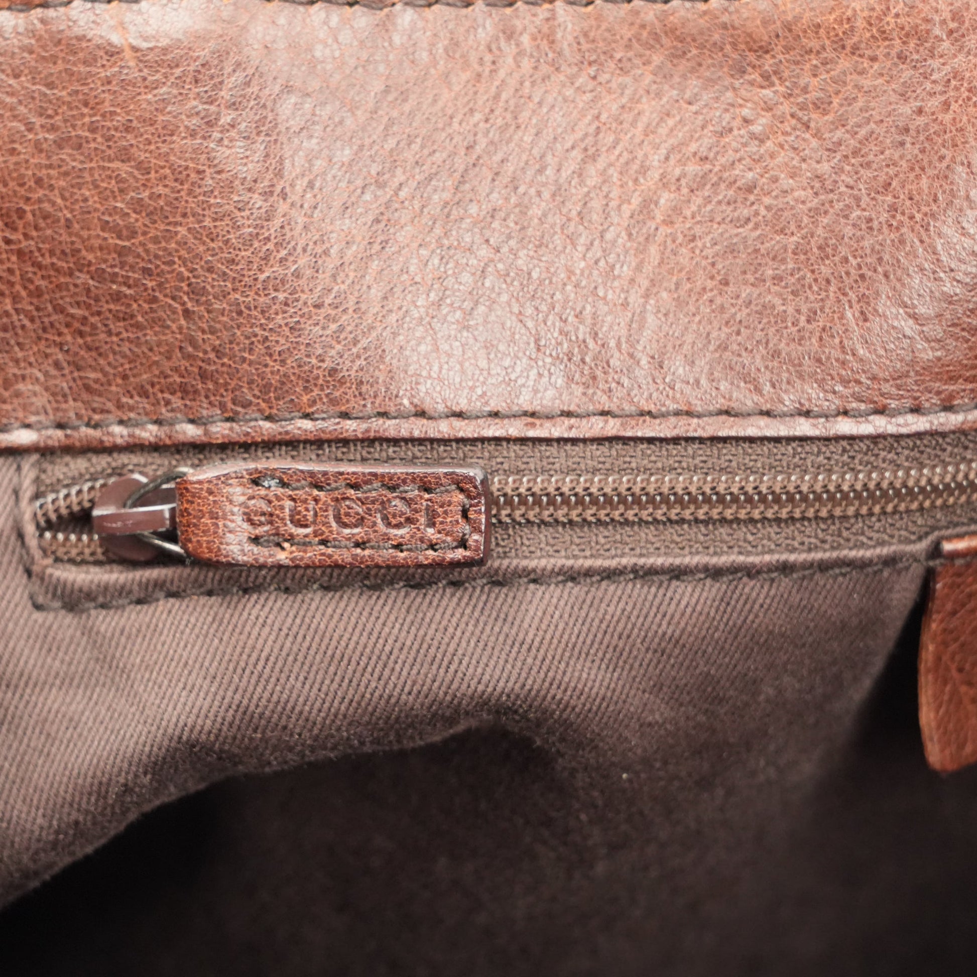 Gucci GG Canvas Horsebit Shoulder Bag - Brown - St. Luxe