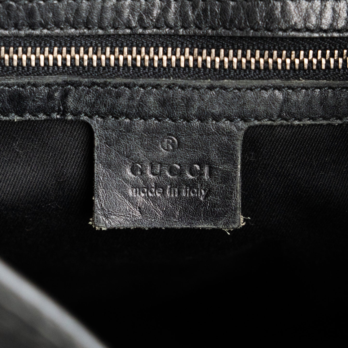 Gucci GG Canvas Pistol Lock Shoulder Bag - St. Luxe