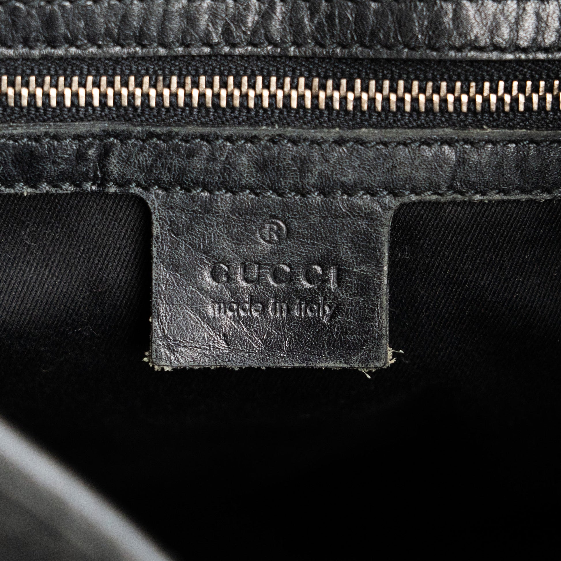 Gucci GG Canvas Pistol Lock Shoulder Bag - St. Luxe